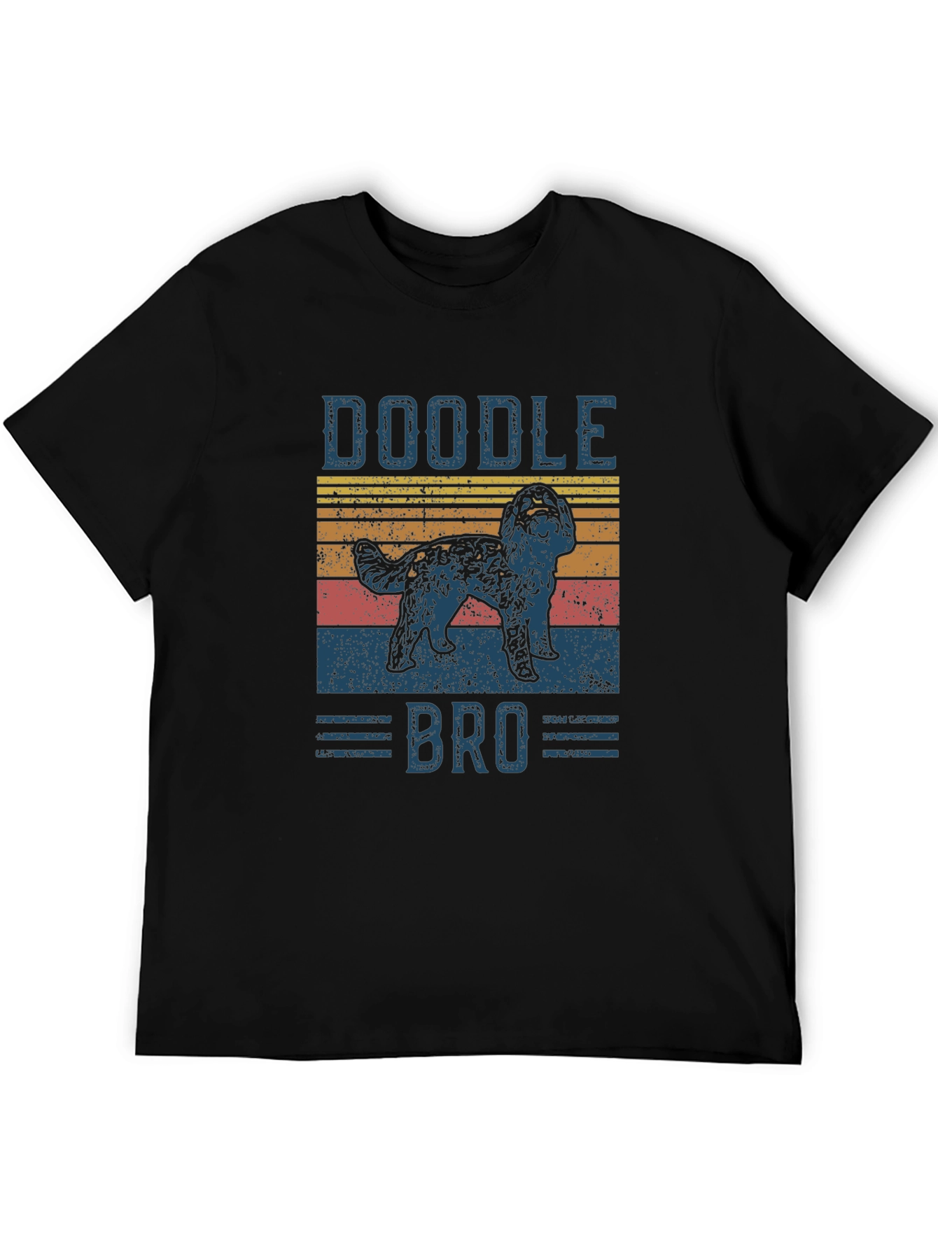 Doodle Bro T-Shirt - Retro Style Dog Tee