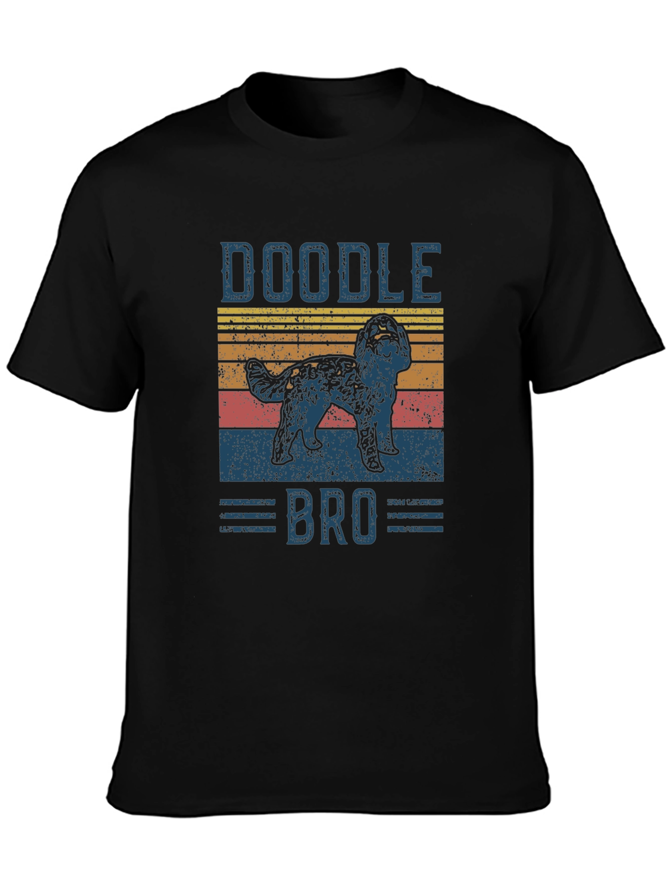 Doodle Bro T-Shirt - Retro Style Dog Tee