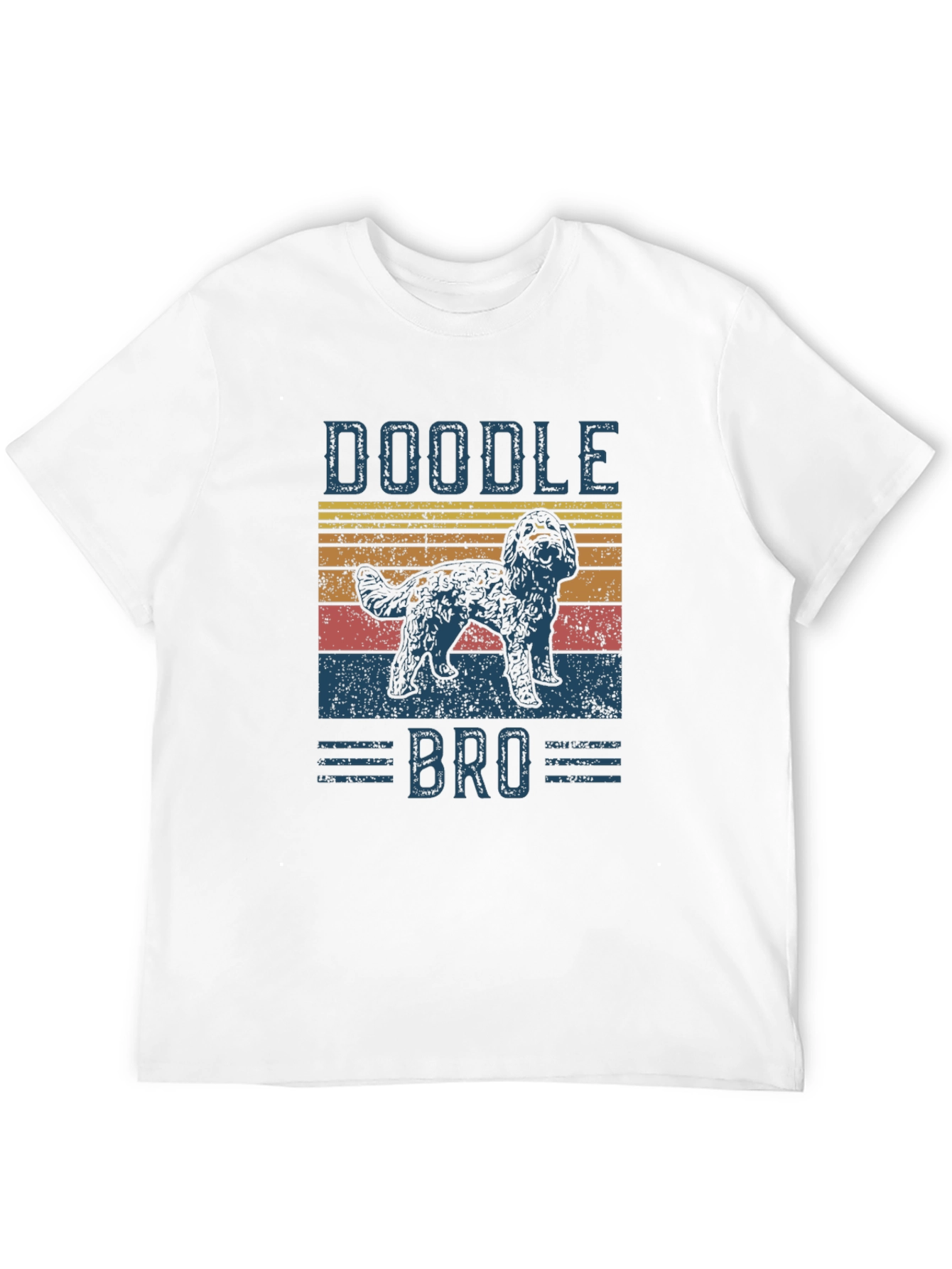 Doodle Bro T-Shirt - Retro Style Dog Tee