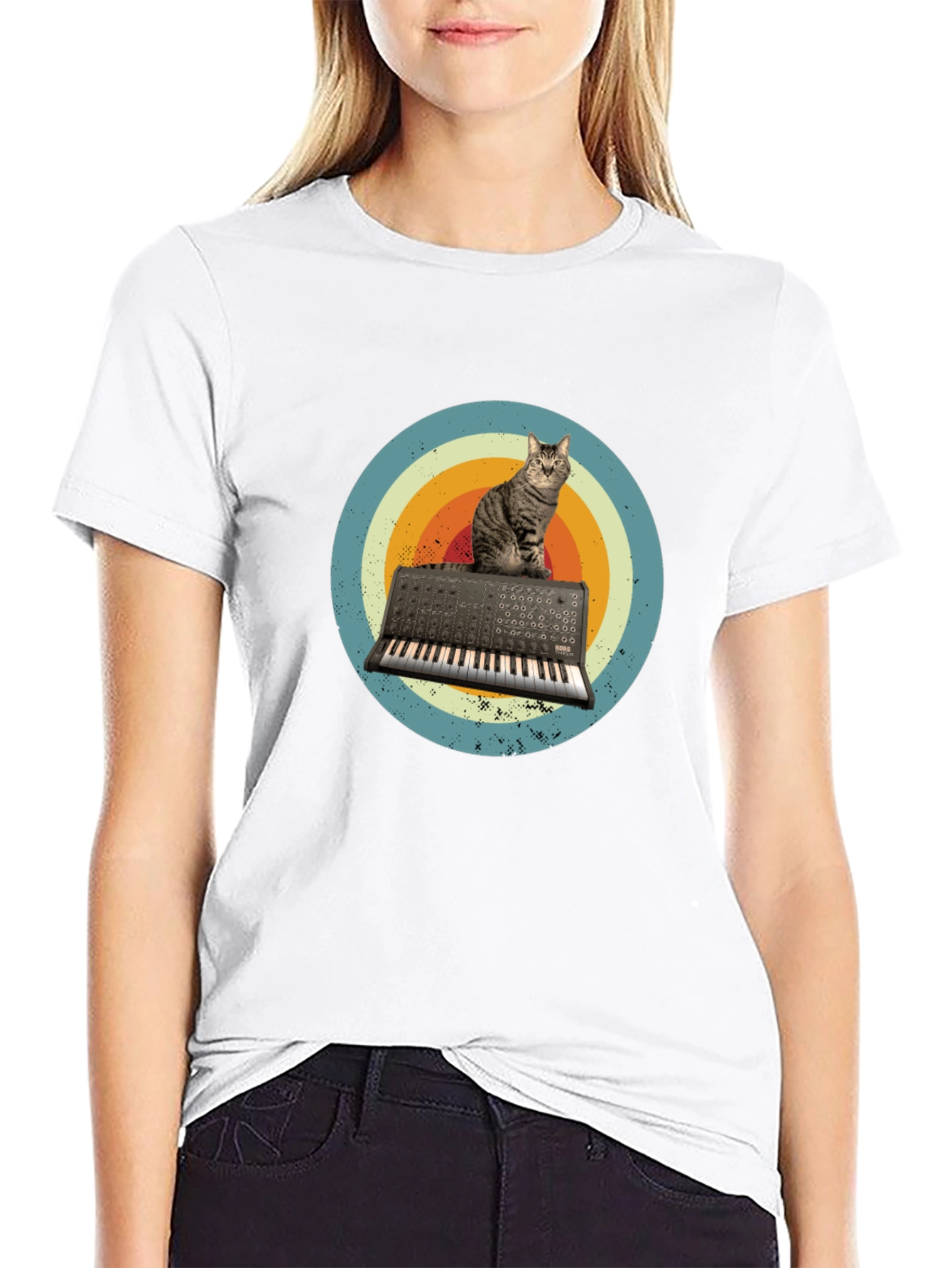 Cool Cat Synth T-Shirt