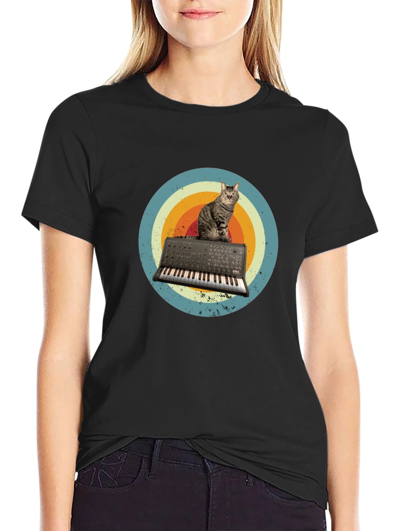 Cool Cat Synth T-Shirt