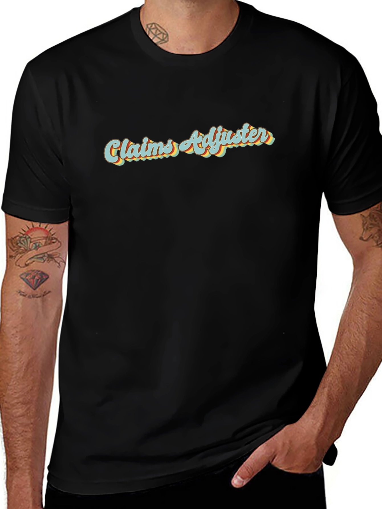 Claims Adjuster Retro Tee - Funny Job Shirt