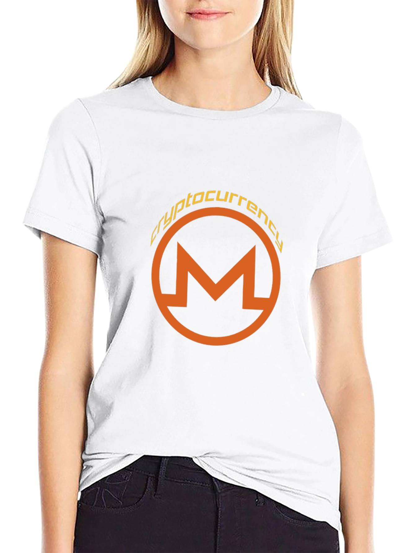Monero Cryptocurrency Graphic T-Shirt