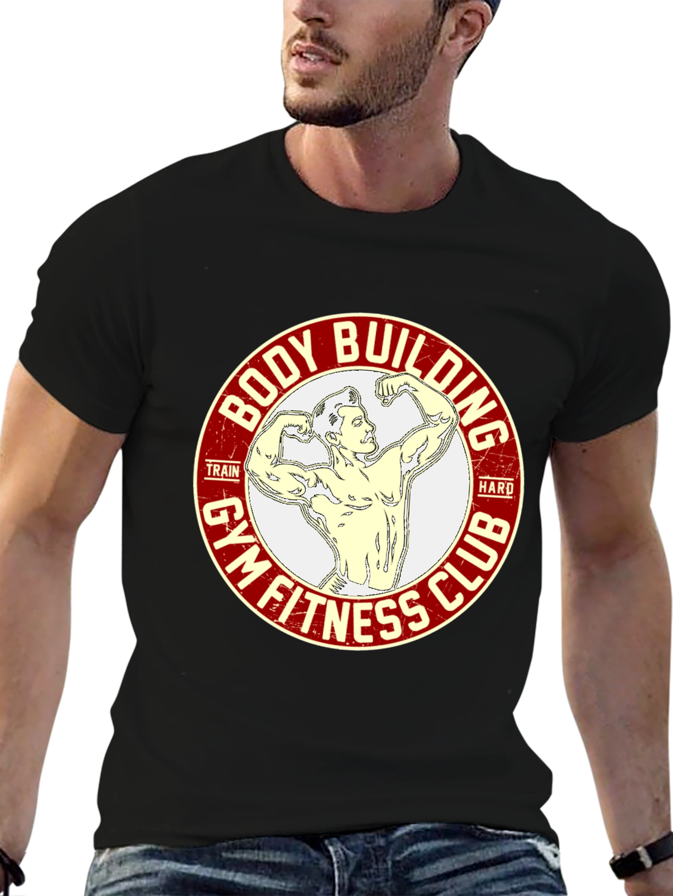 Bodybuilding Gym Fitness Club Graphic T-Shirt