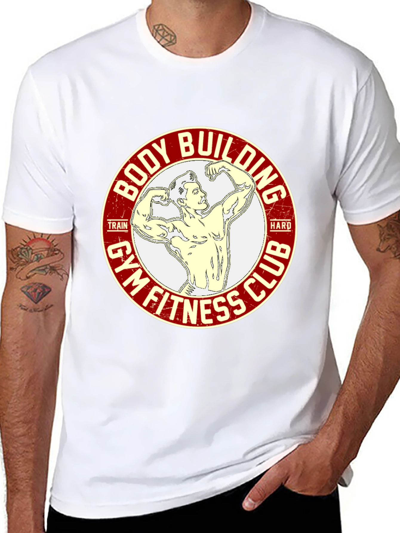 Bodybuilding Gym Fitness Club Graphic T-Shirt