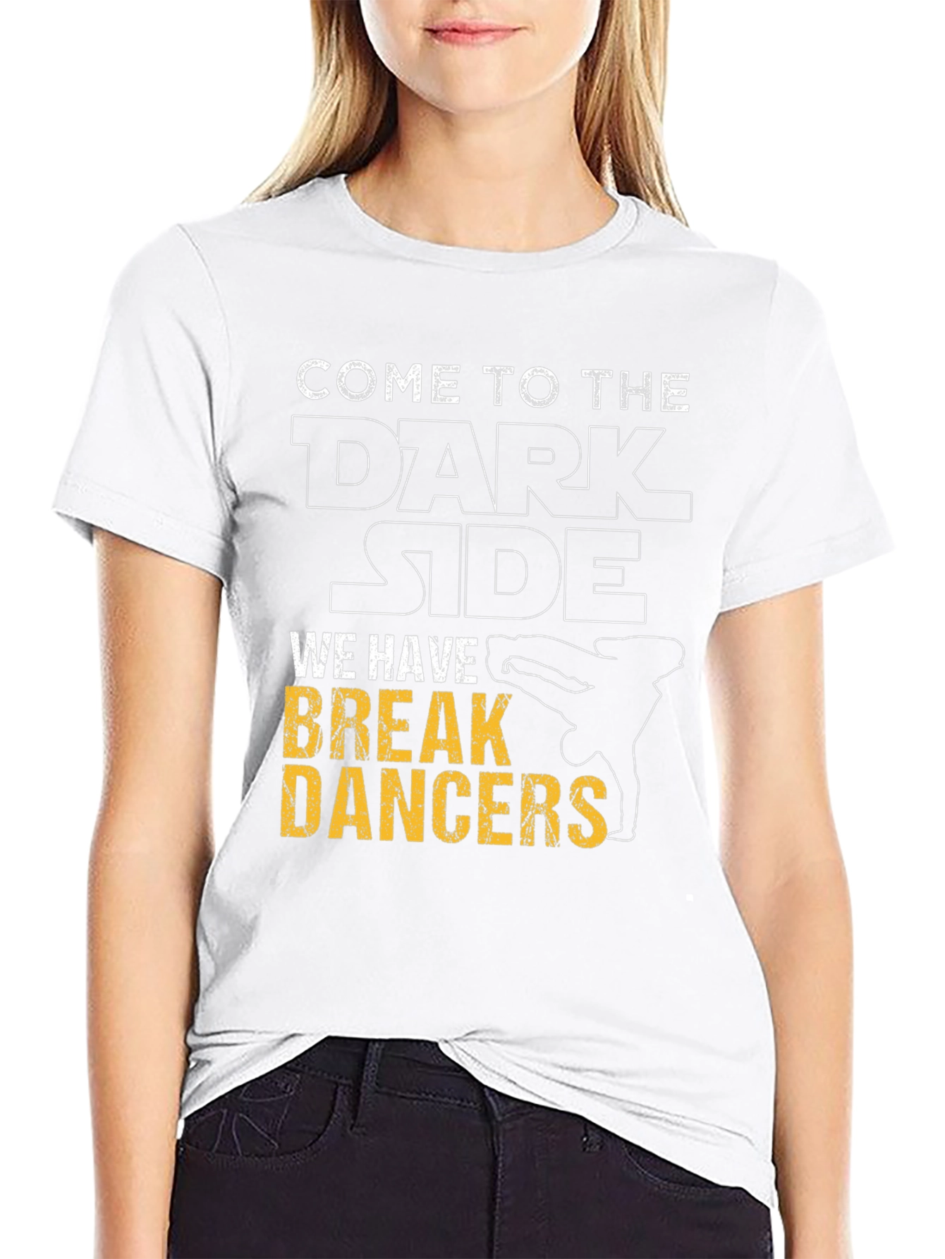 Come to the Dark Side Breakdancers Graphic Tee