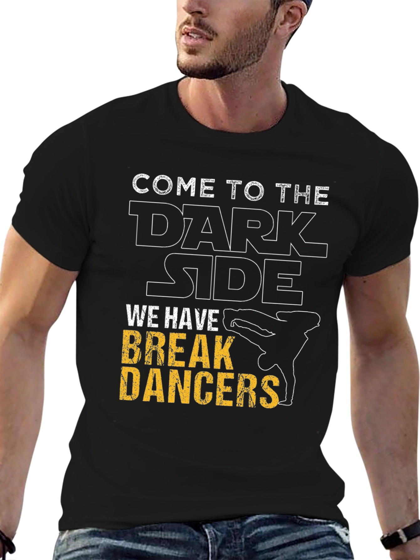 Come to the Dark Side Breakdancers Graphic Tee