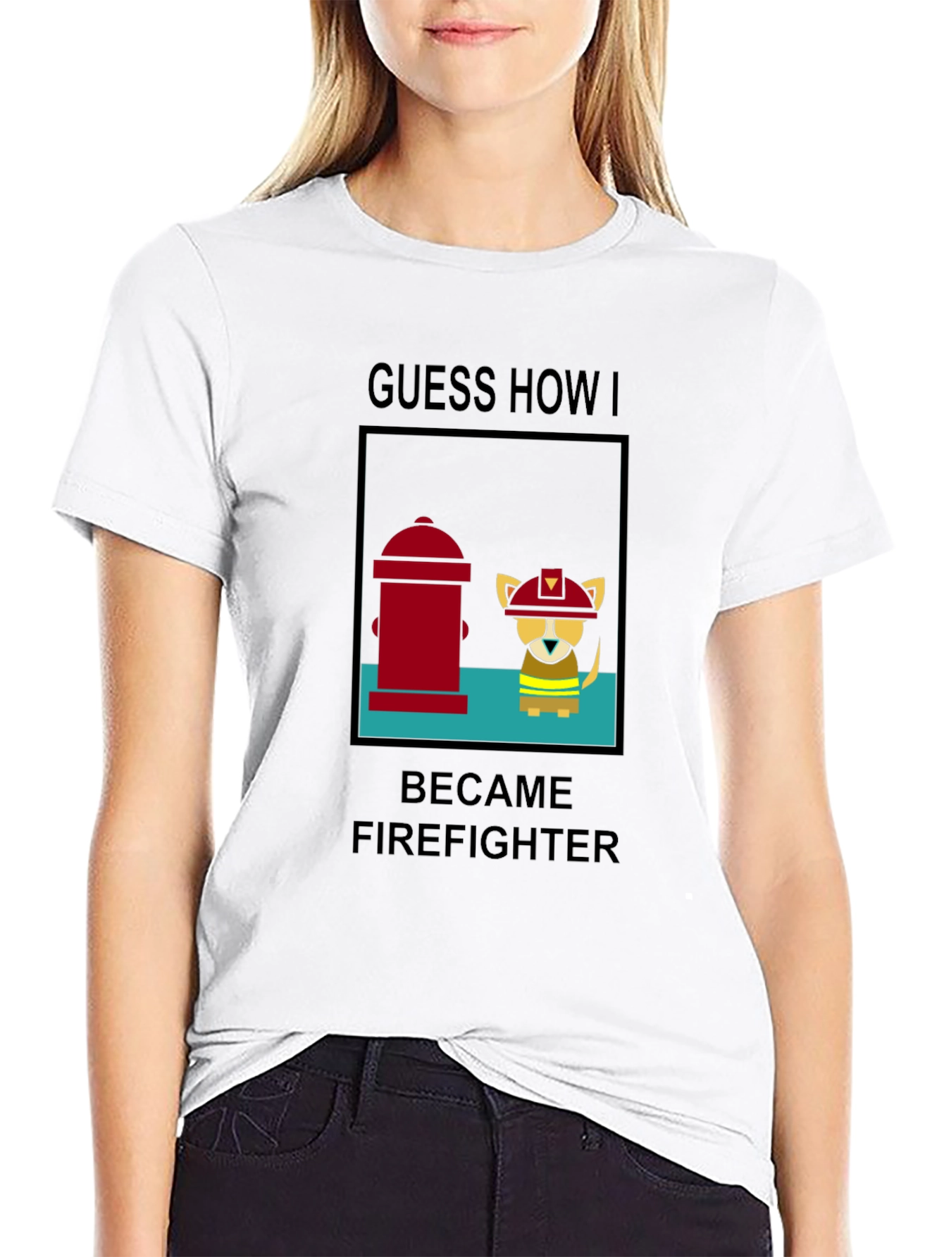 Guess How I Became Firefighter T-Shirt