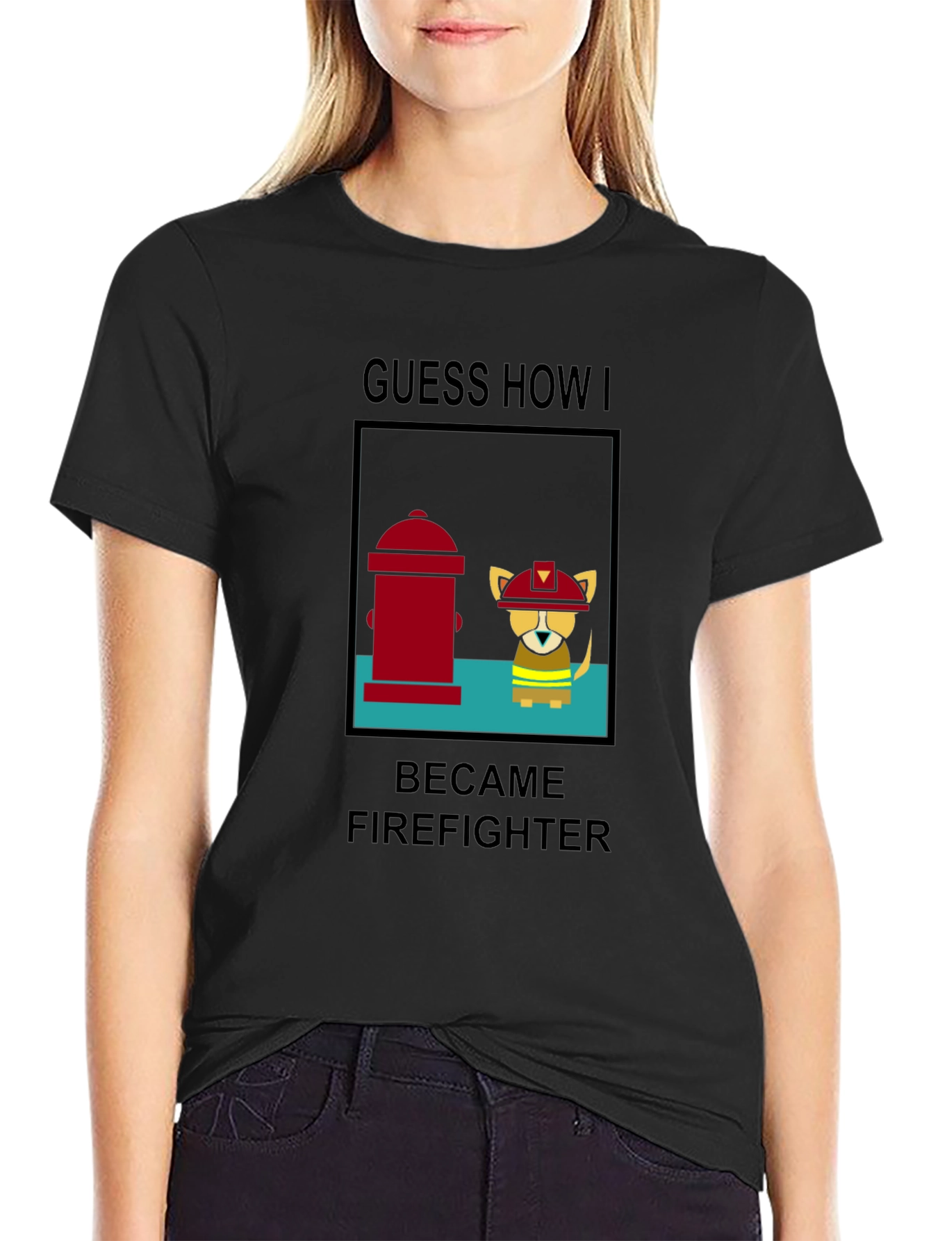 Guess How I Became Firefighter T-Shirt