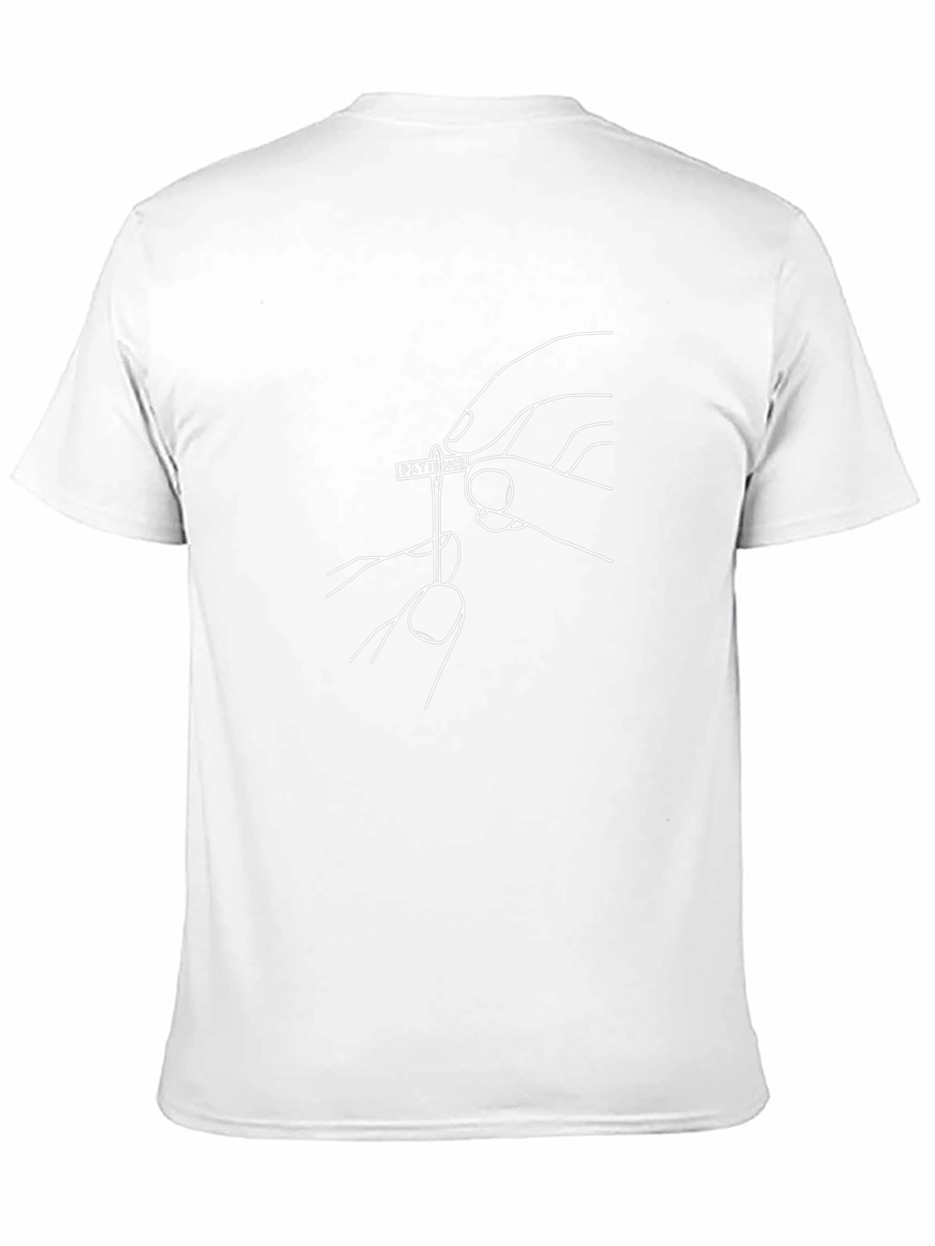 Patience Needle Threading Graphic T-Shirt