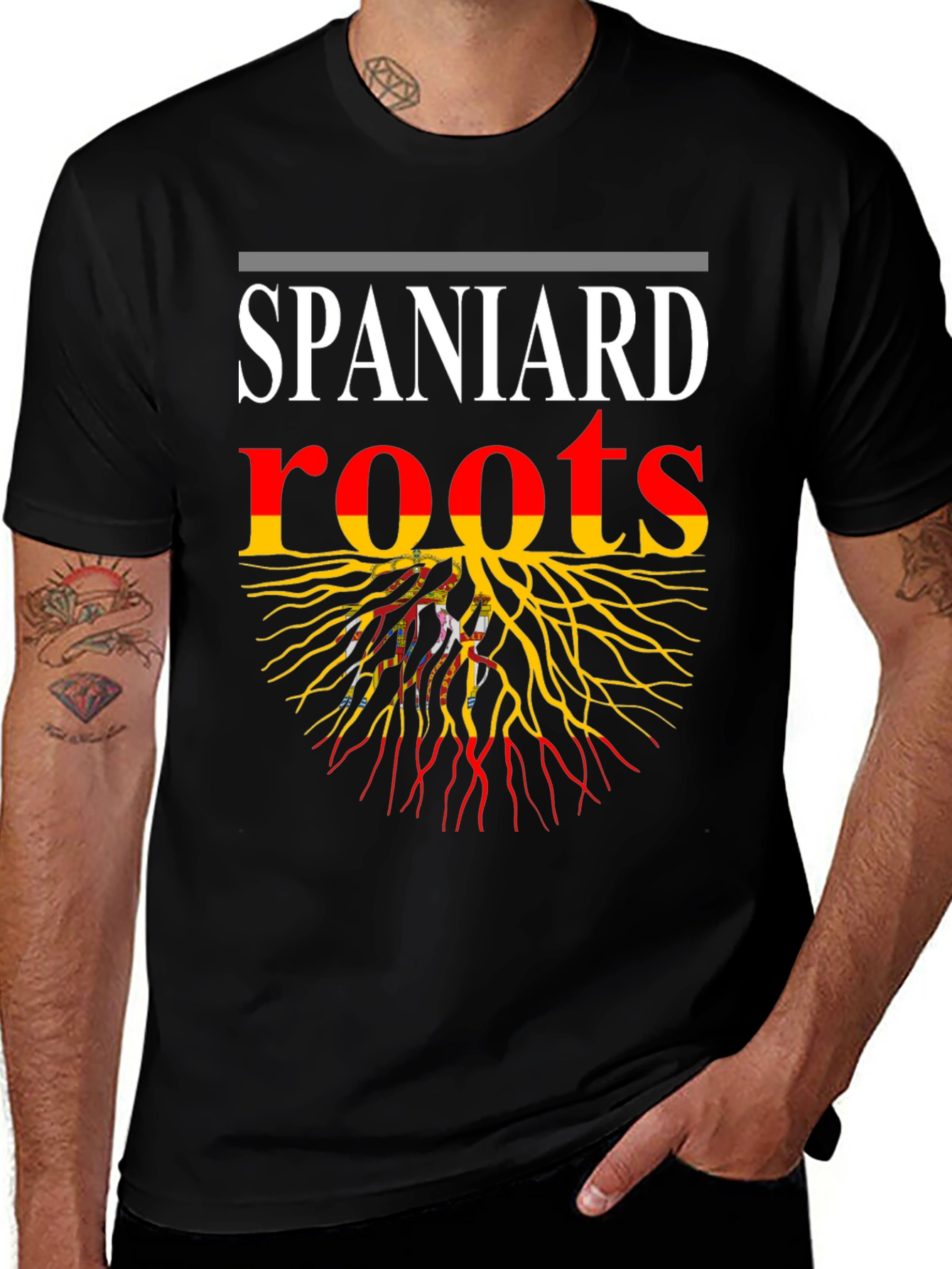 Spaniard Roots T-Shirt - Black