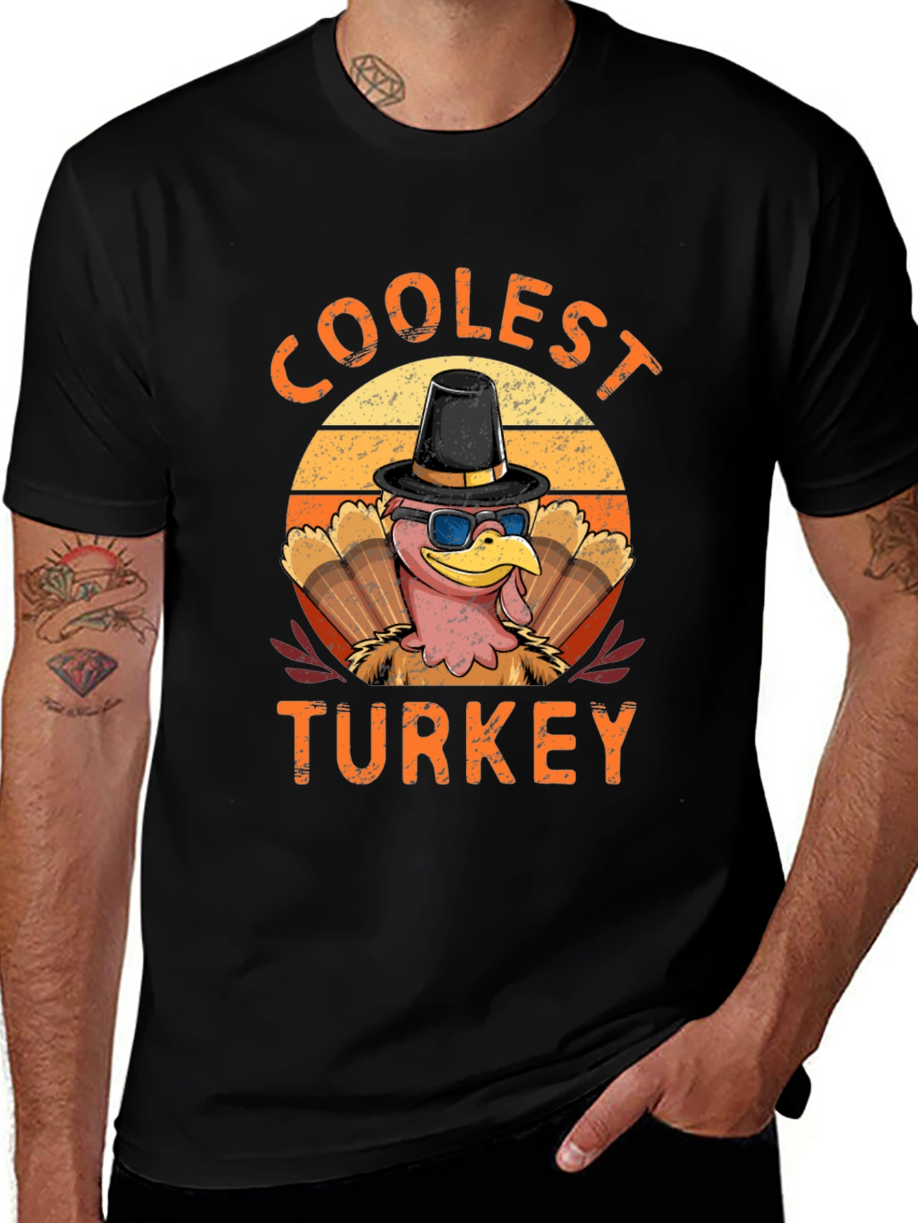 Coolest Turkey Thanksgiving T-Shirt