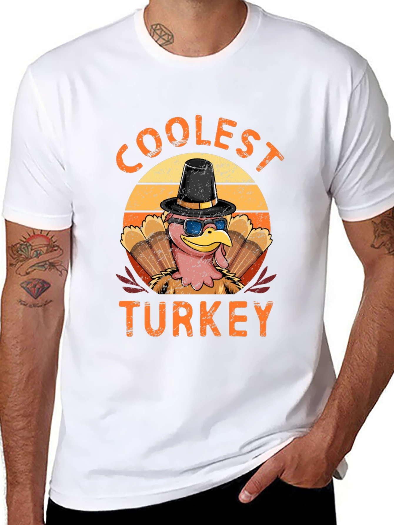 Coolest Turkey Thanksgiving T-Shirt