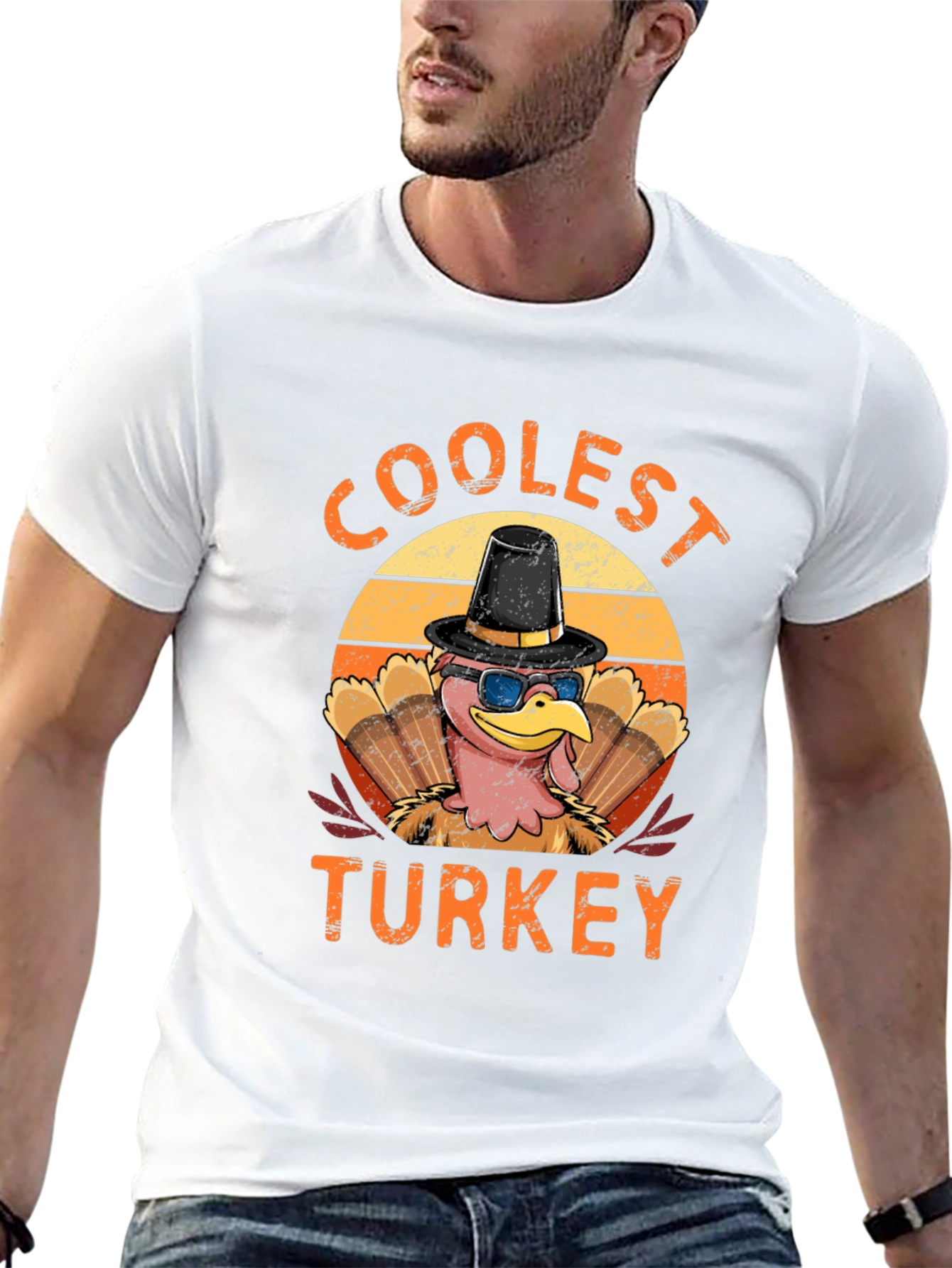Coolest Turkey Thanksgiving T-Shirt