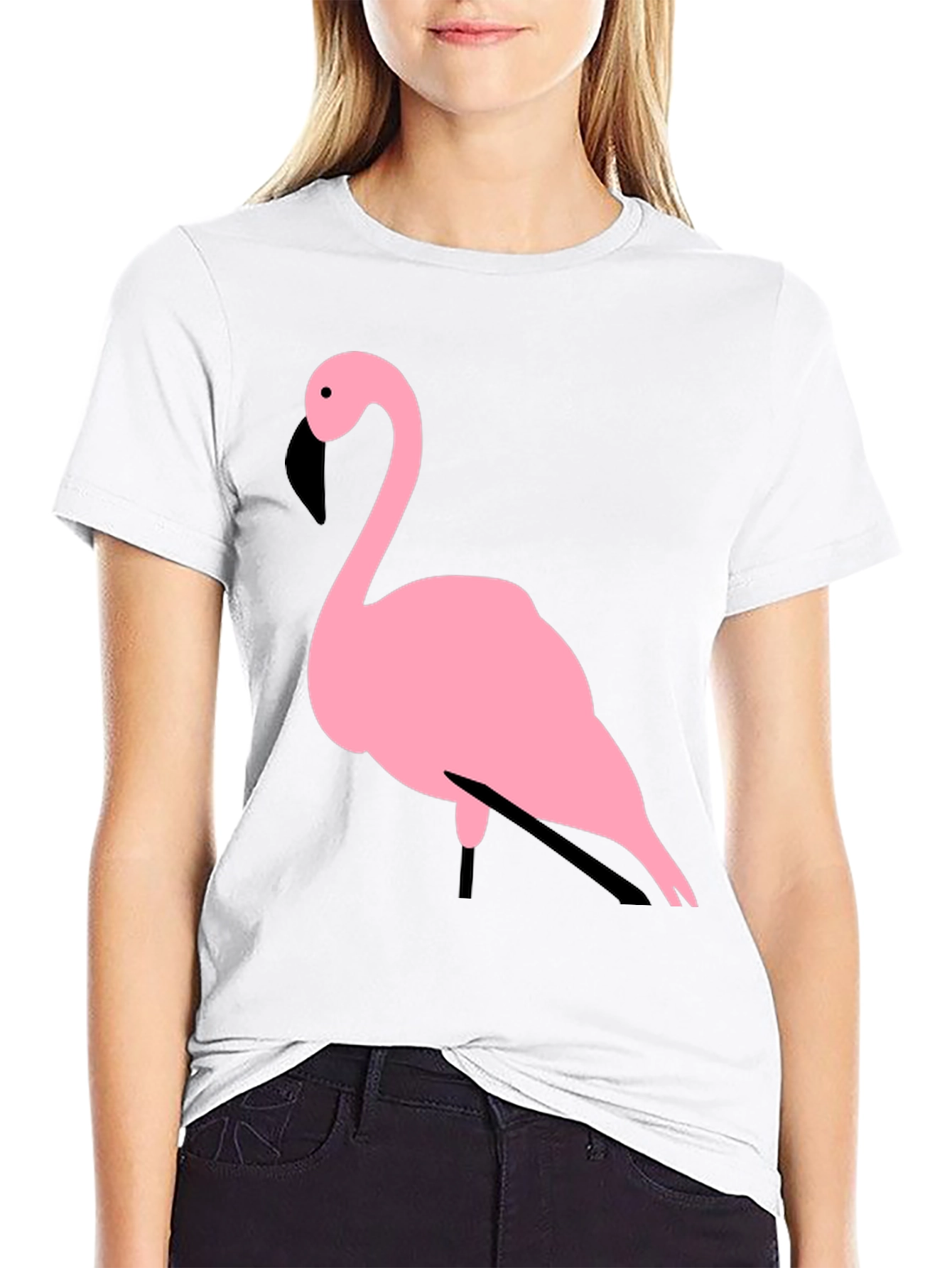 Black Flamingo Graphic Tee