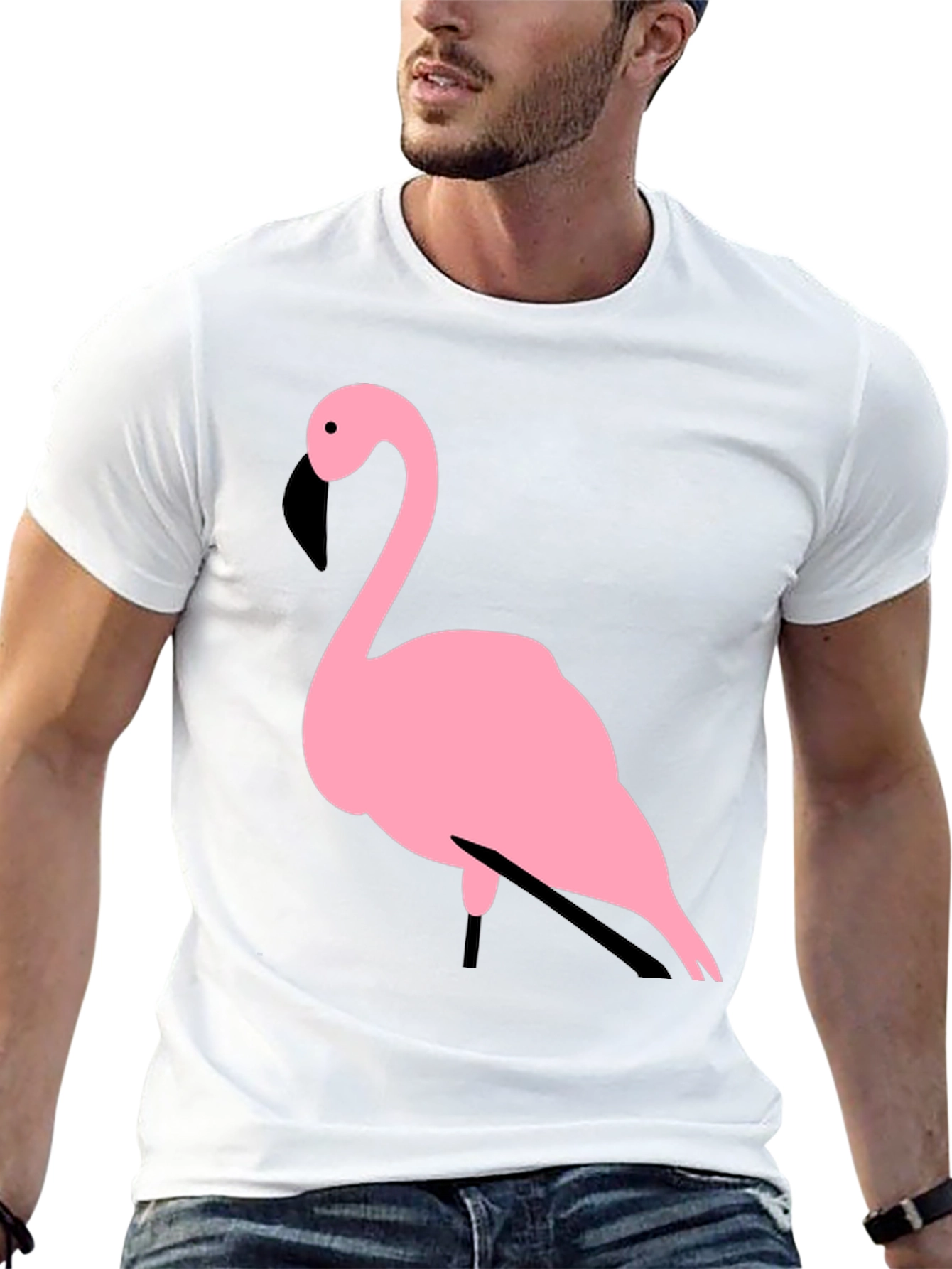 Black Flamingo Graphic Tee