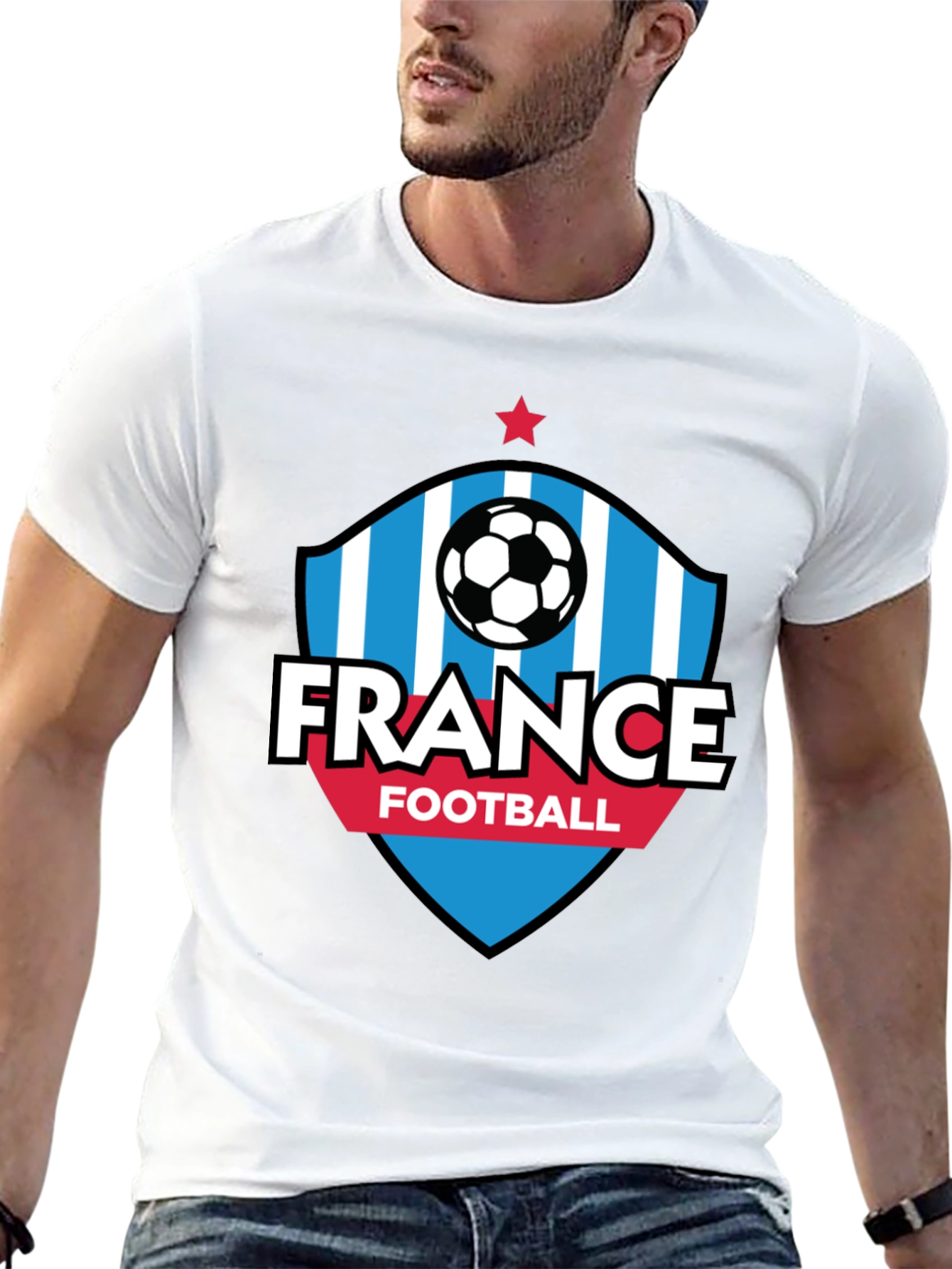 France Football Graphic T-Shirt