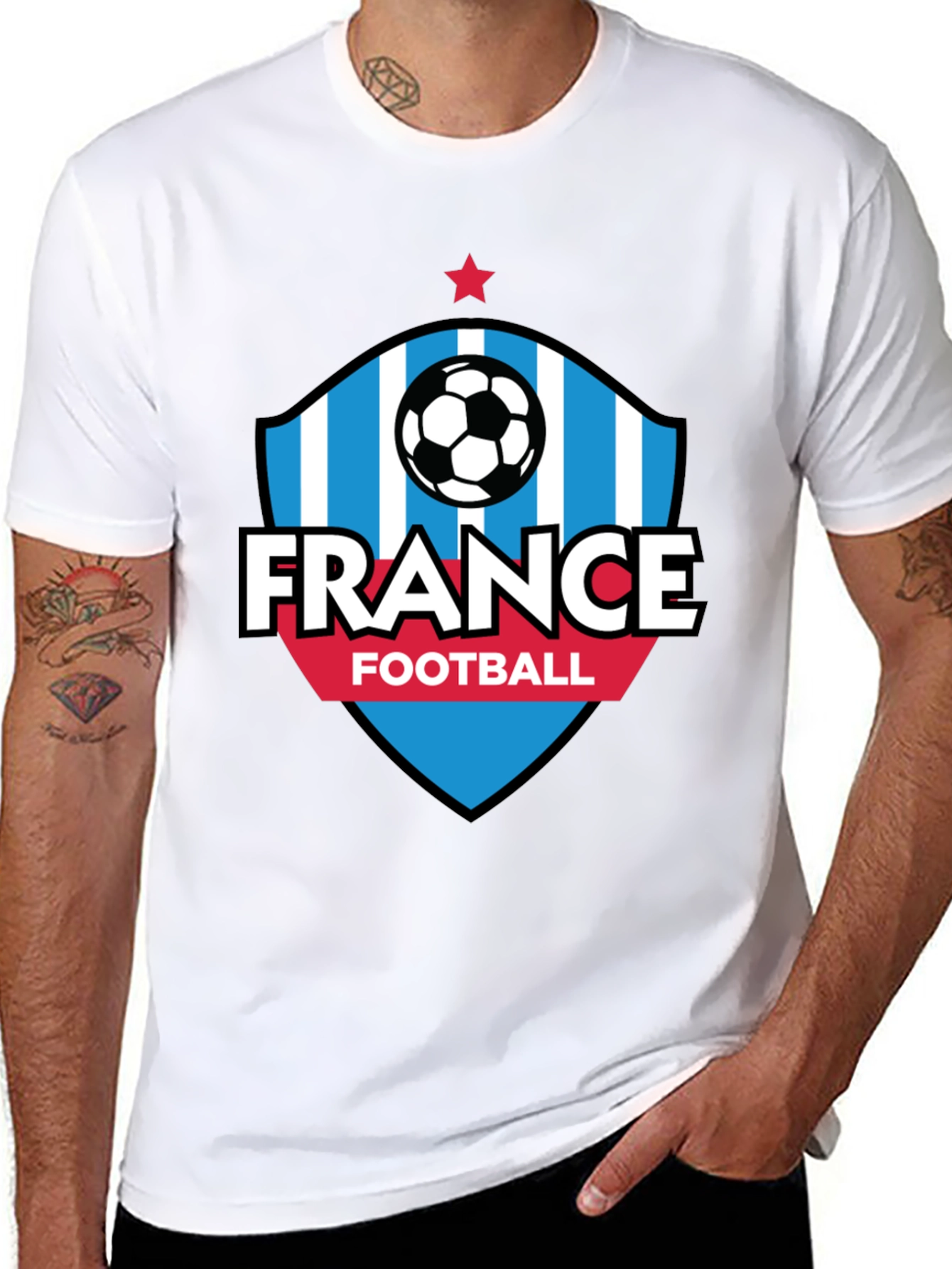 France Football Graphic T-Shirt