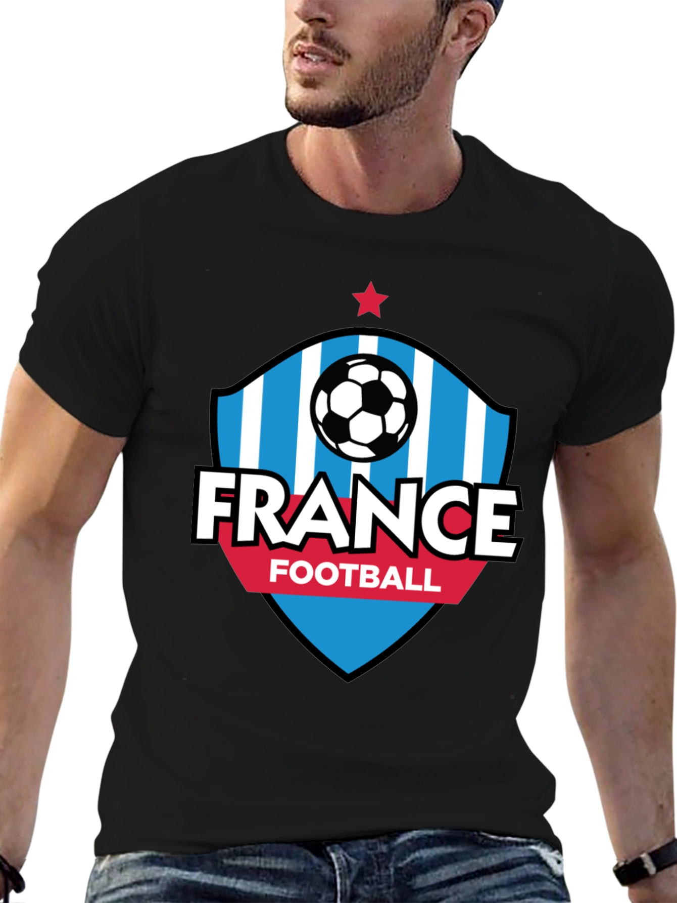 France Football Graphic T-Shirt