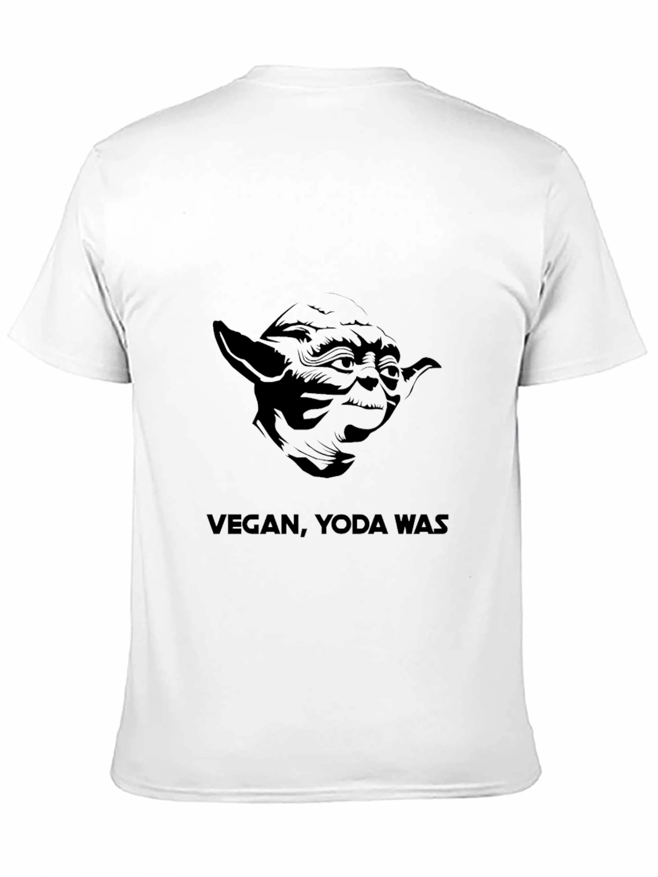 Vegan Yoda Graphic T-Shirt