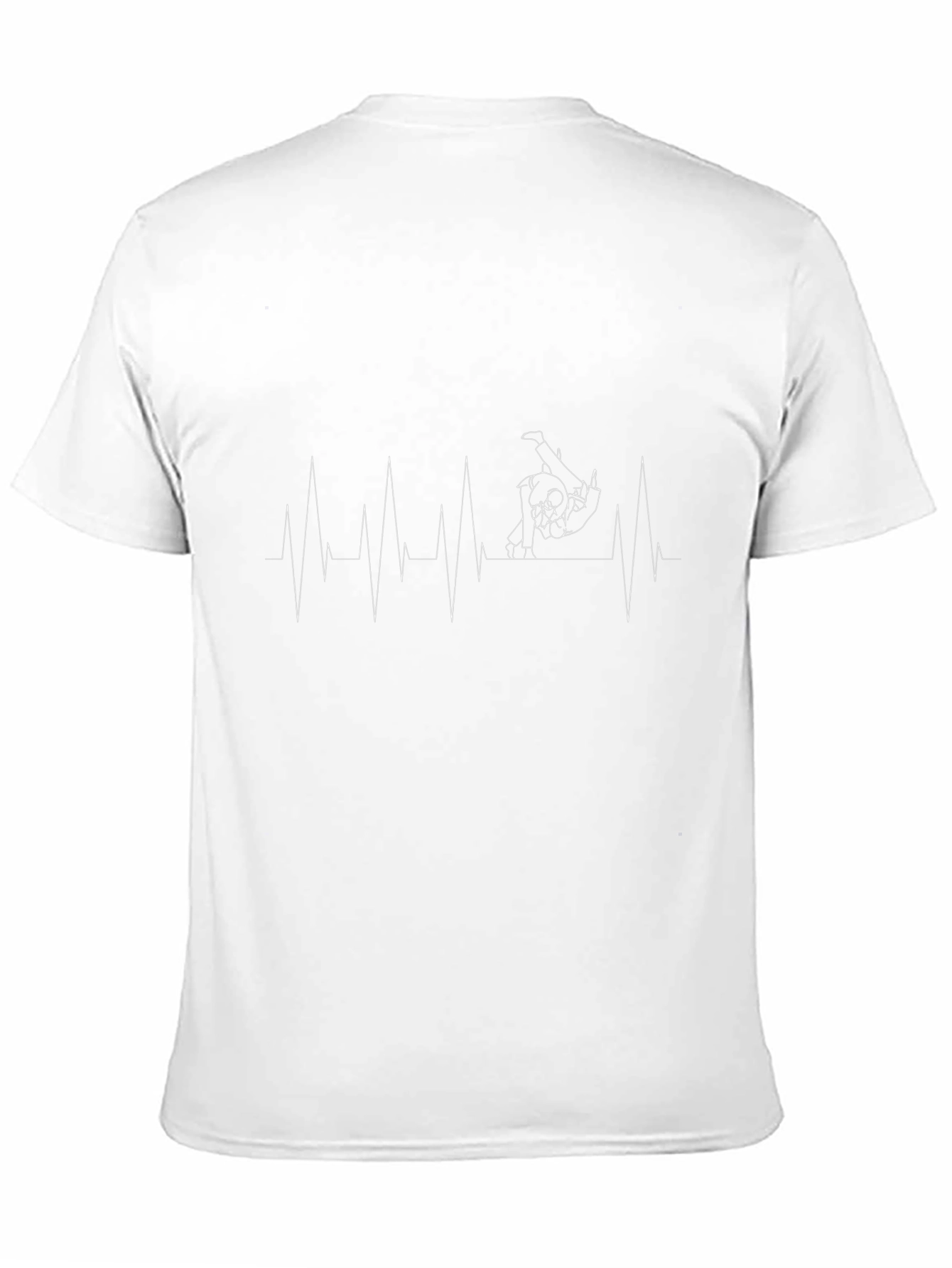 Judo Heartbeat T-Shirt - Martial Arts Style