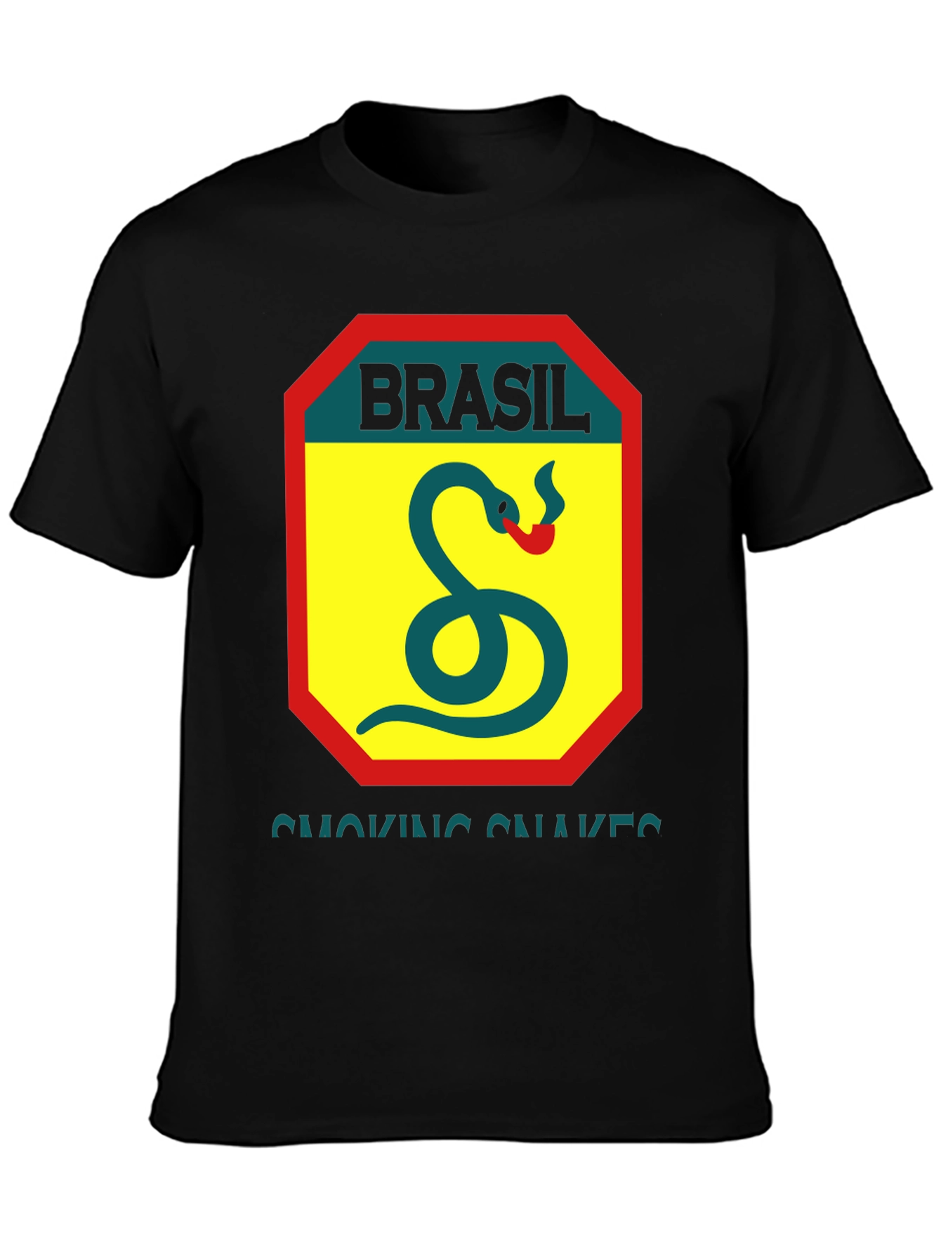 Brasil Smoking Snakes Graphic Tee