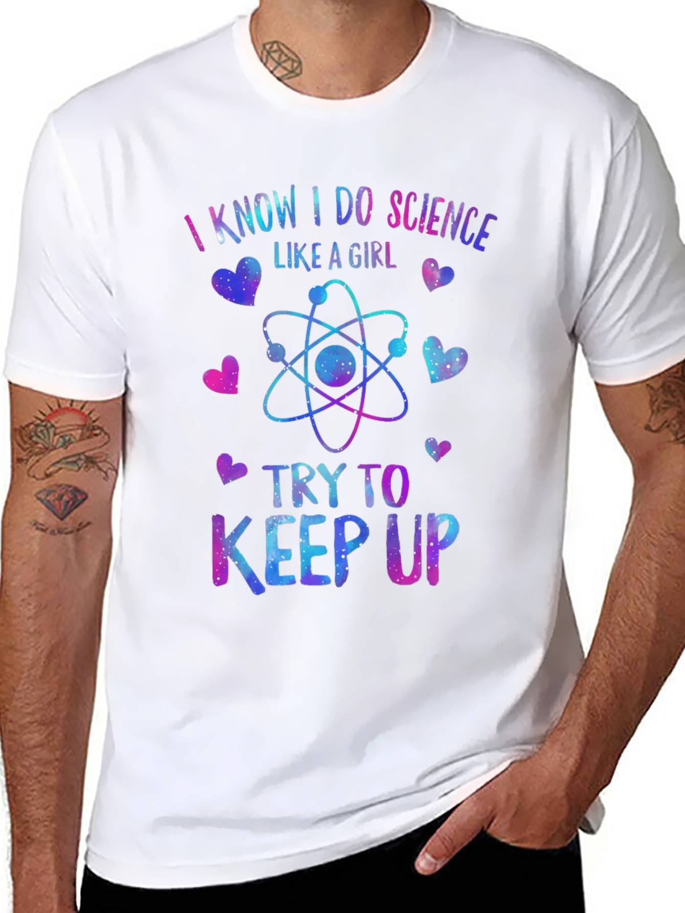 Science Like a Girl T-Shirt