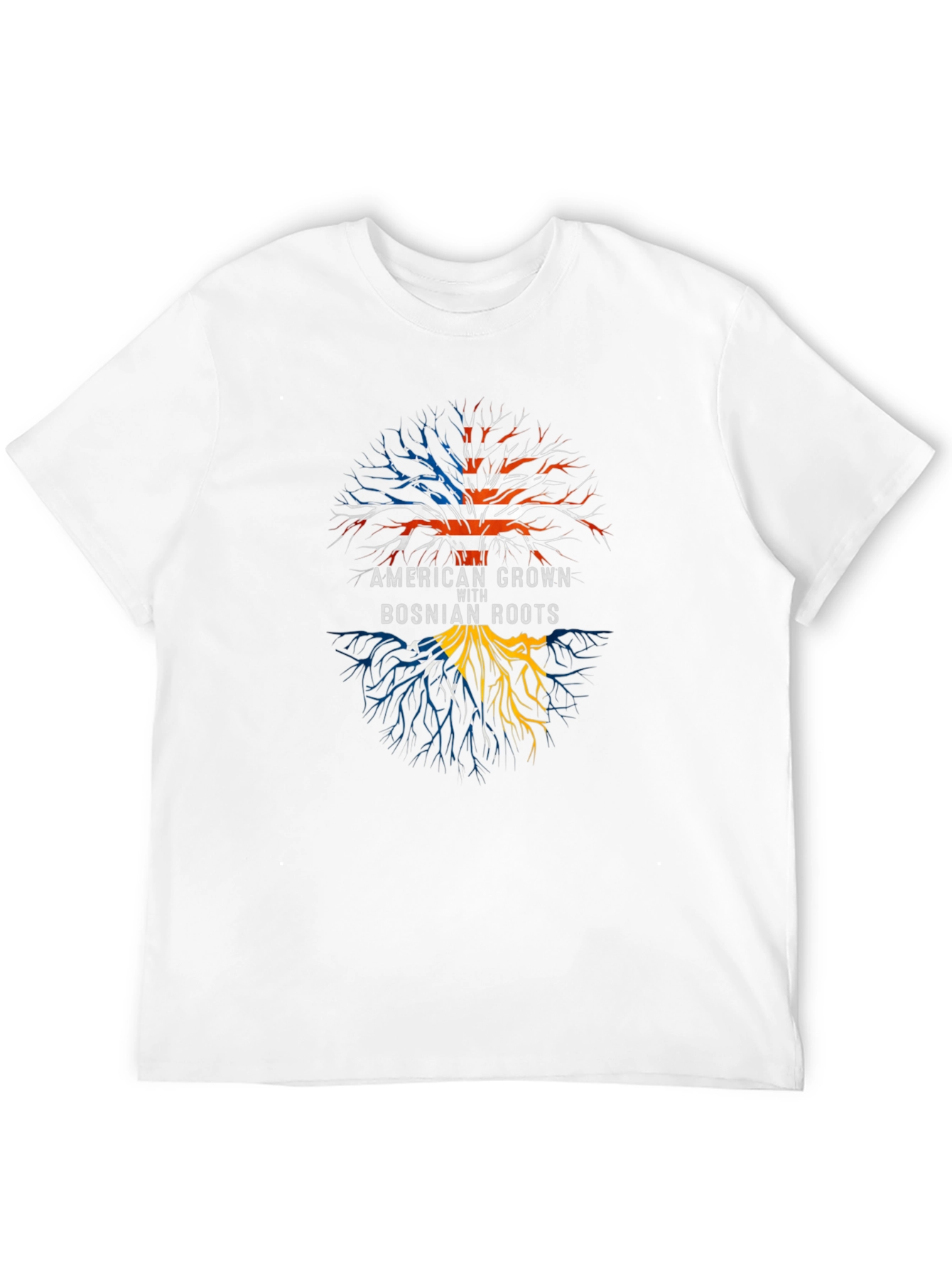 American Grown Bosnian Roots T-Shirt