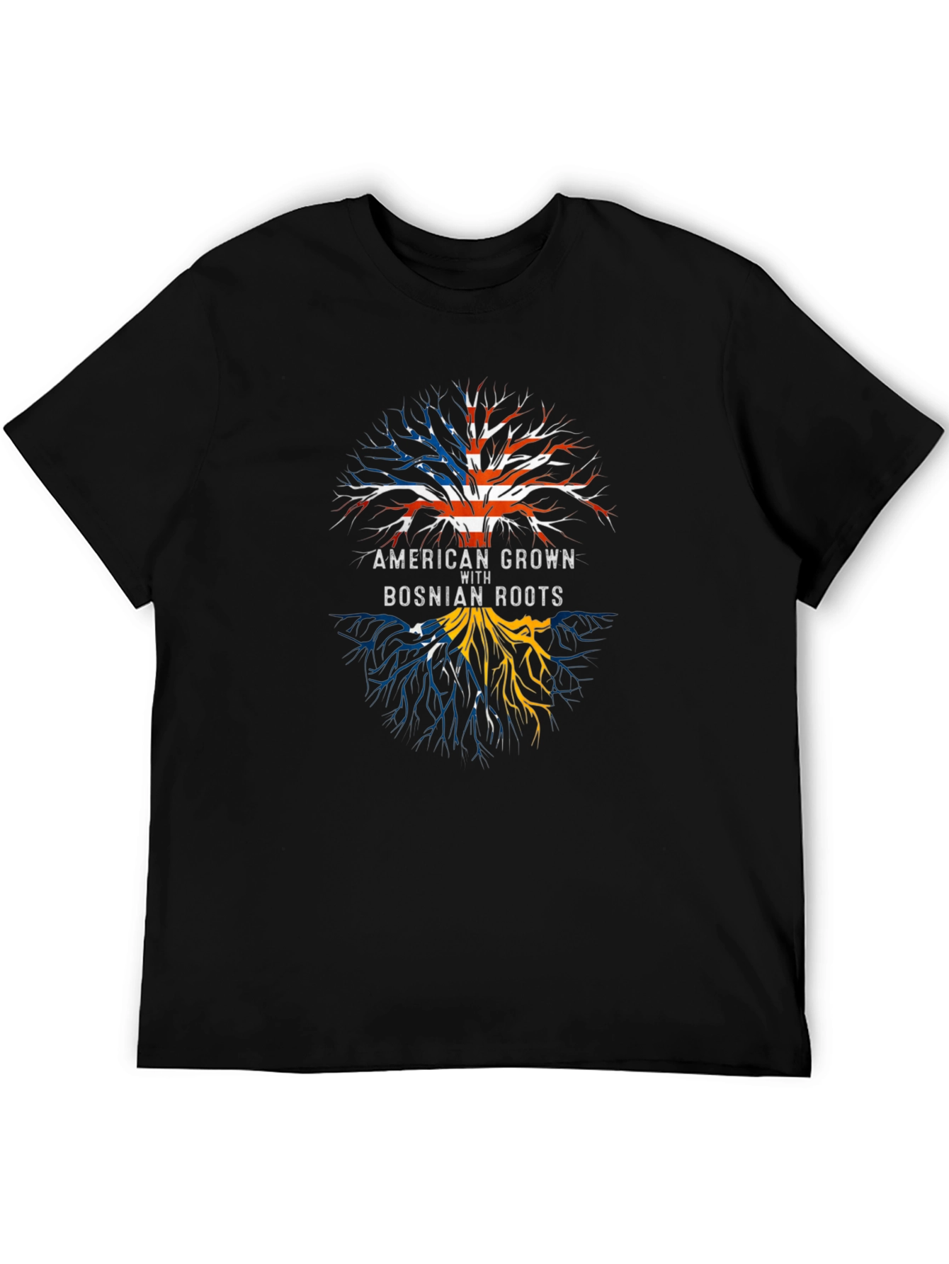American Grown Bosnian Roots T-Shirt