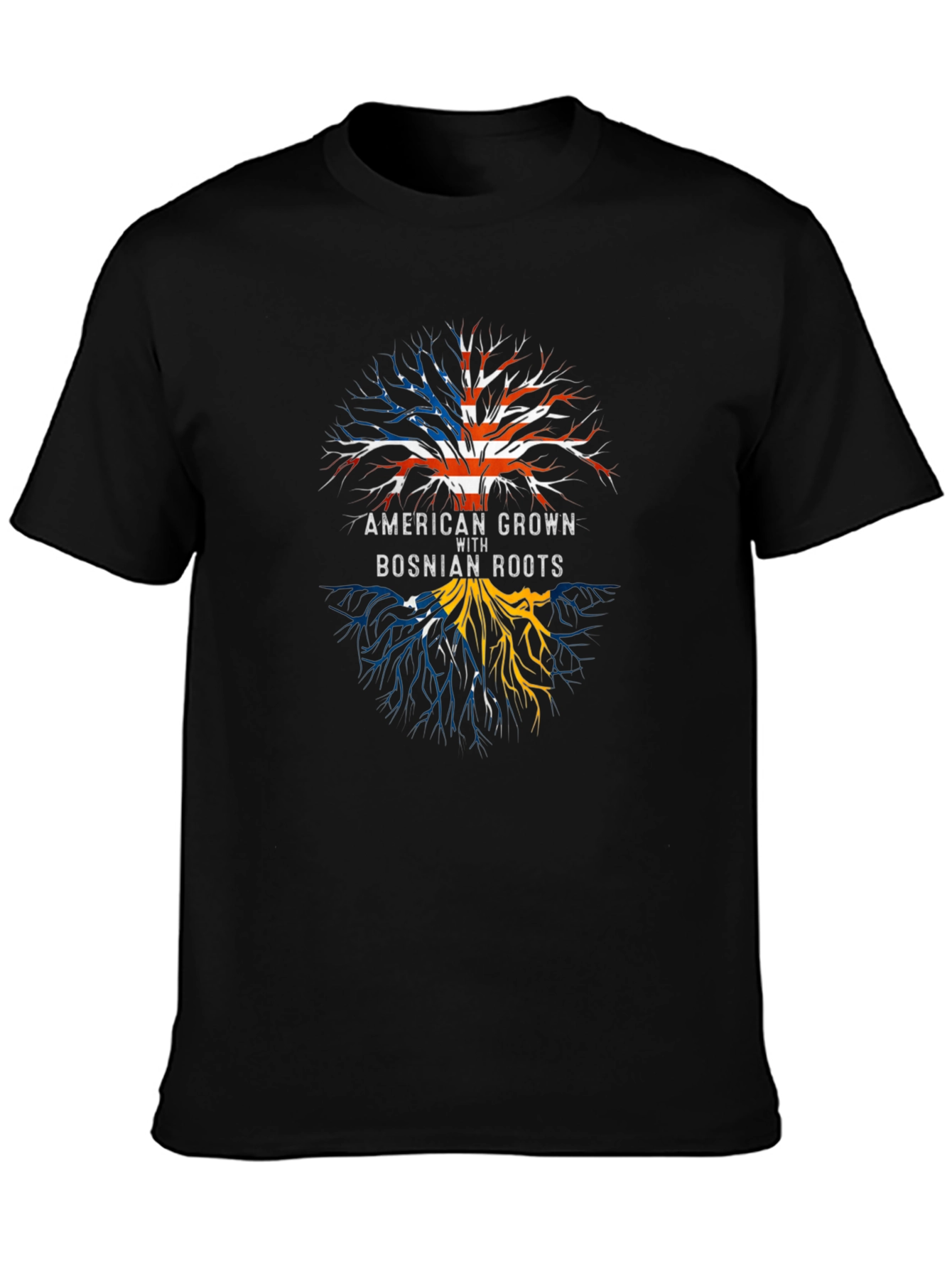 American Grown Bosnian Roots T-Shirt