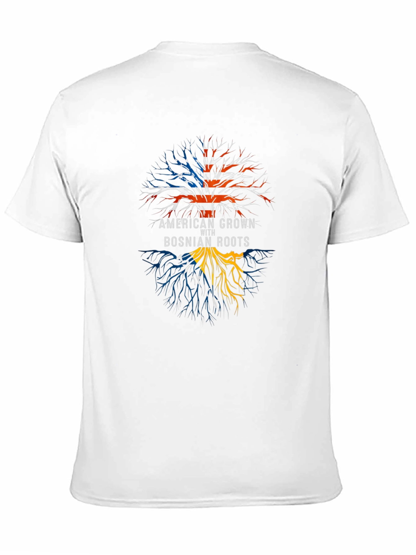 American Grown Bosnian Roots T-Shirt