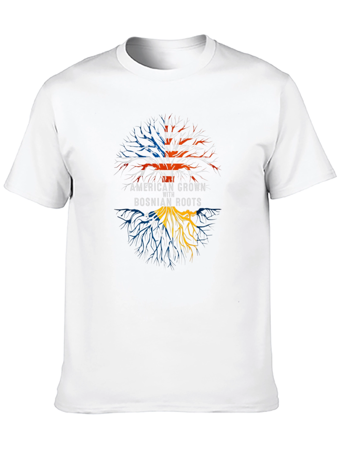 American Grown Bosnian Roots T-Shirt