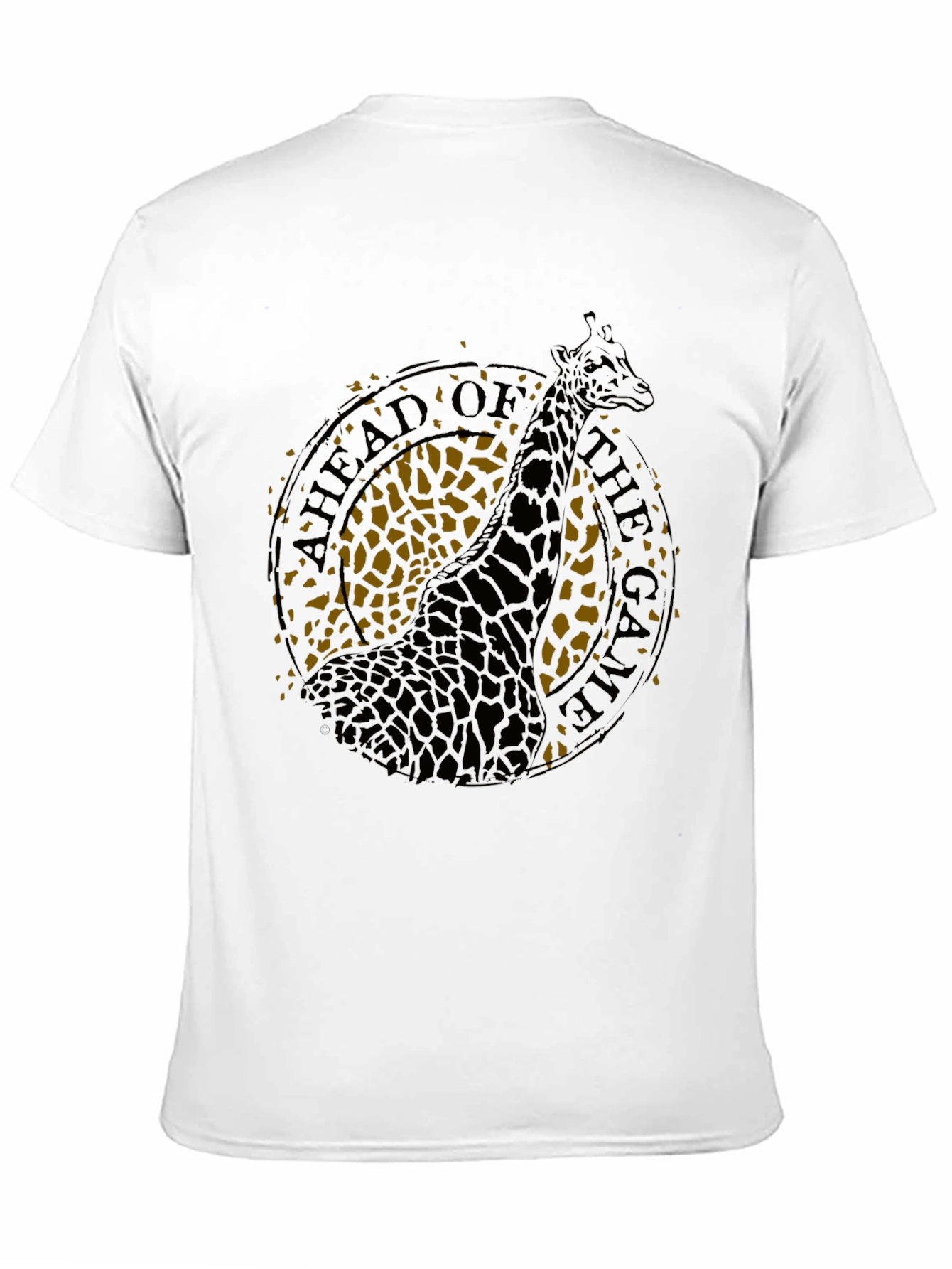 Ahead of the Game Giraffe Graphic Tee