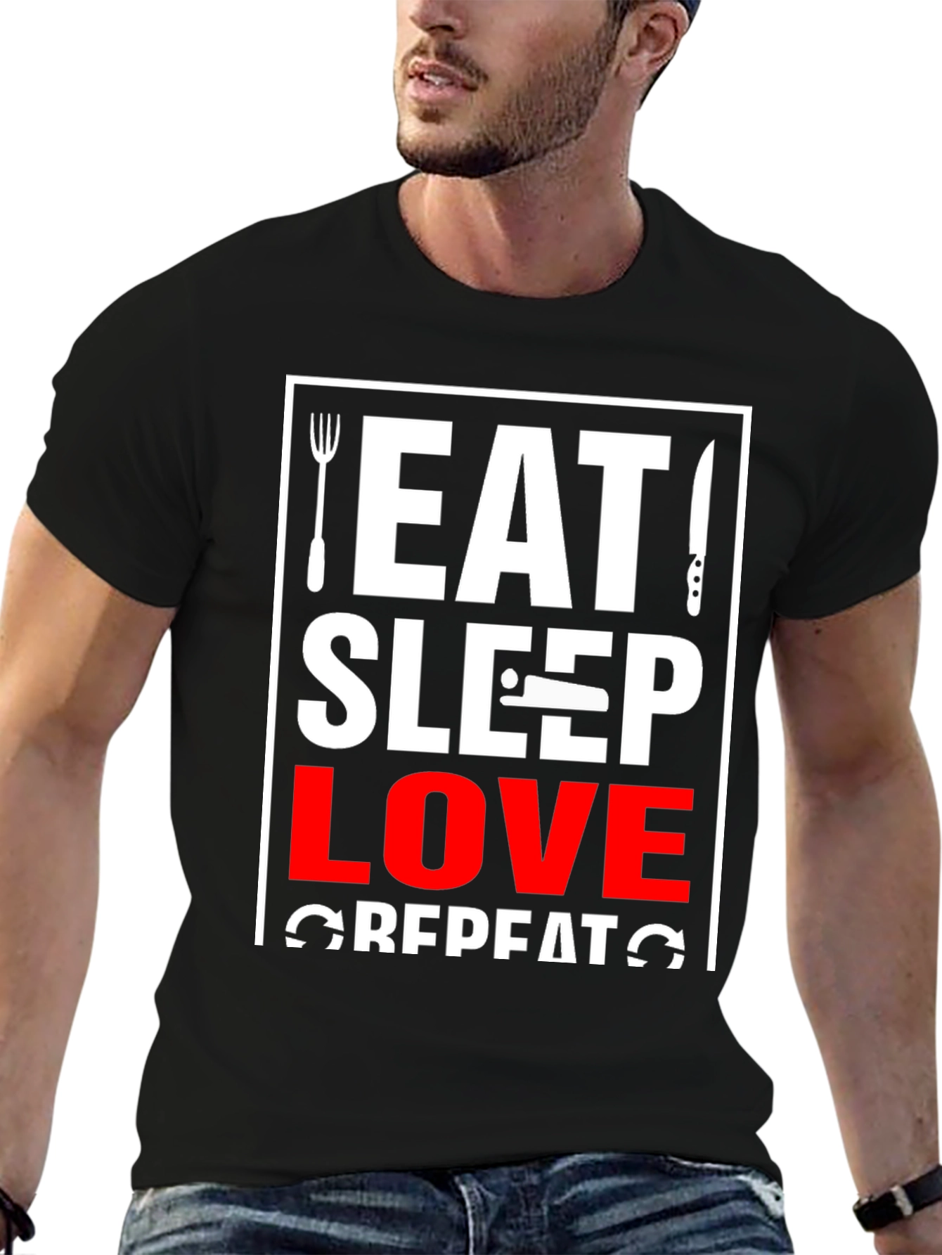 Eat Sleep Love Repeat T-Shirt