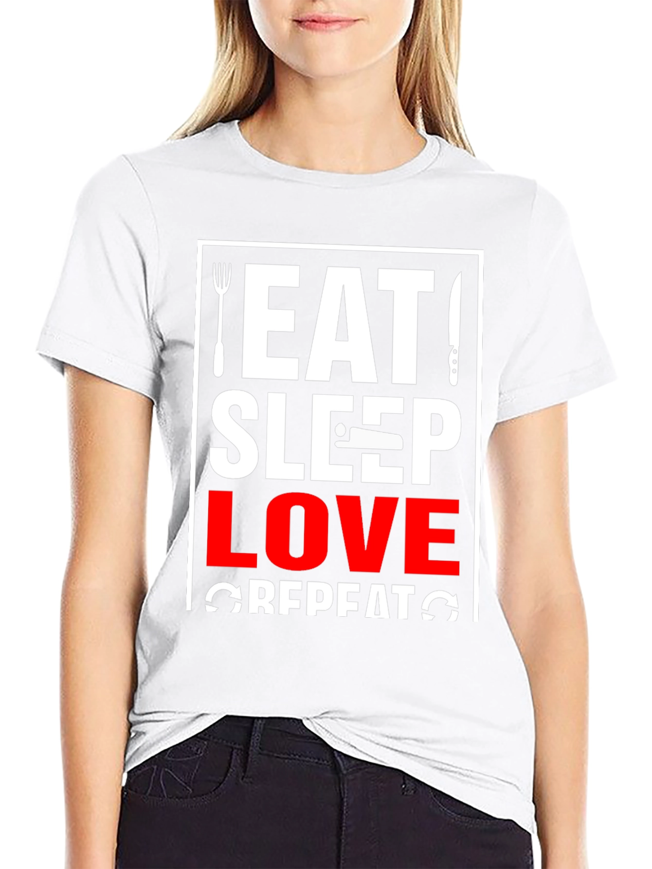 Eat Sleep Love Repeat T-Shirt