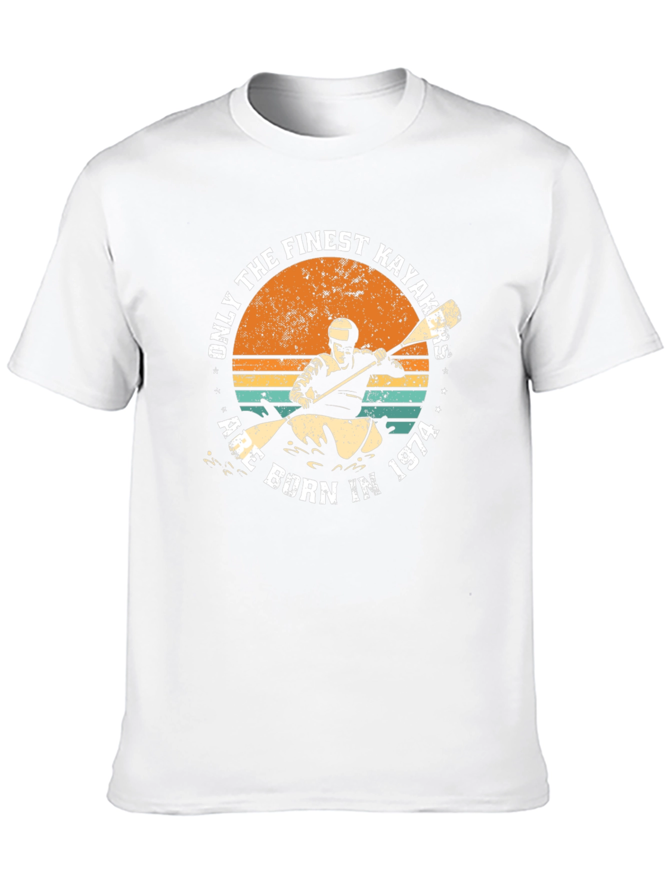 Finest Kayakers Born in 1974 Black T-Shirt