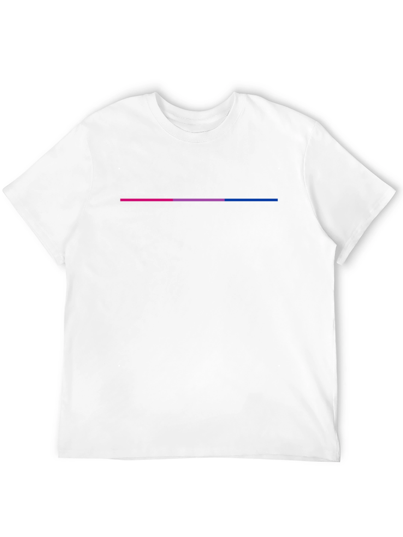 Bisexual Pride Flag T-Shirt - Simple Stylish Design