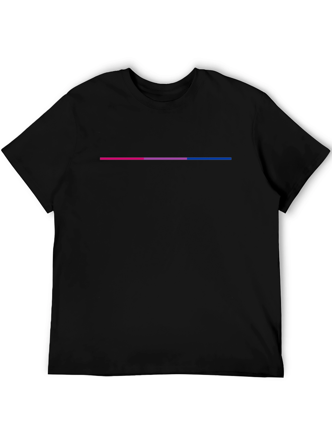 Bisexual Pride Flag T-Shirt - Simple Stylish Design
