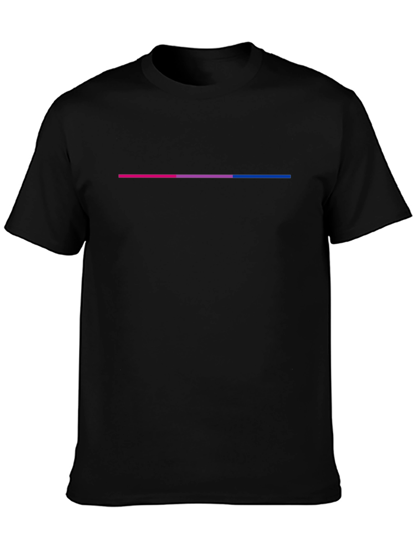 Bisexual Pride Flag T-Shirt - Simple Stylish Design