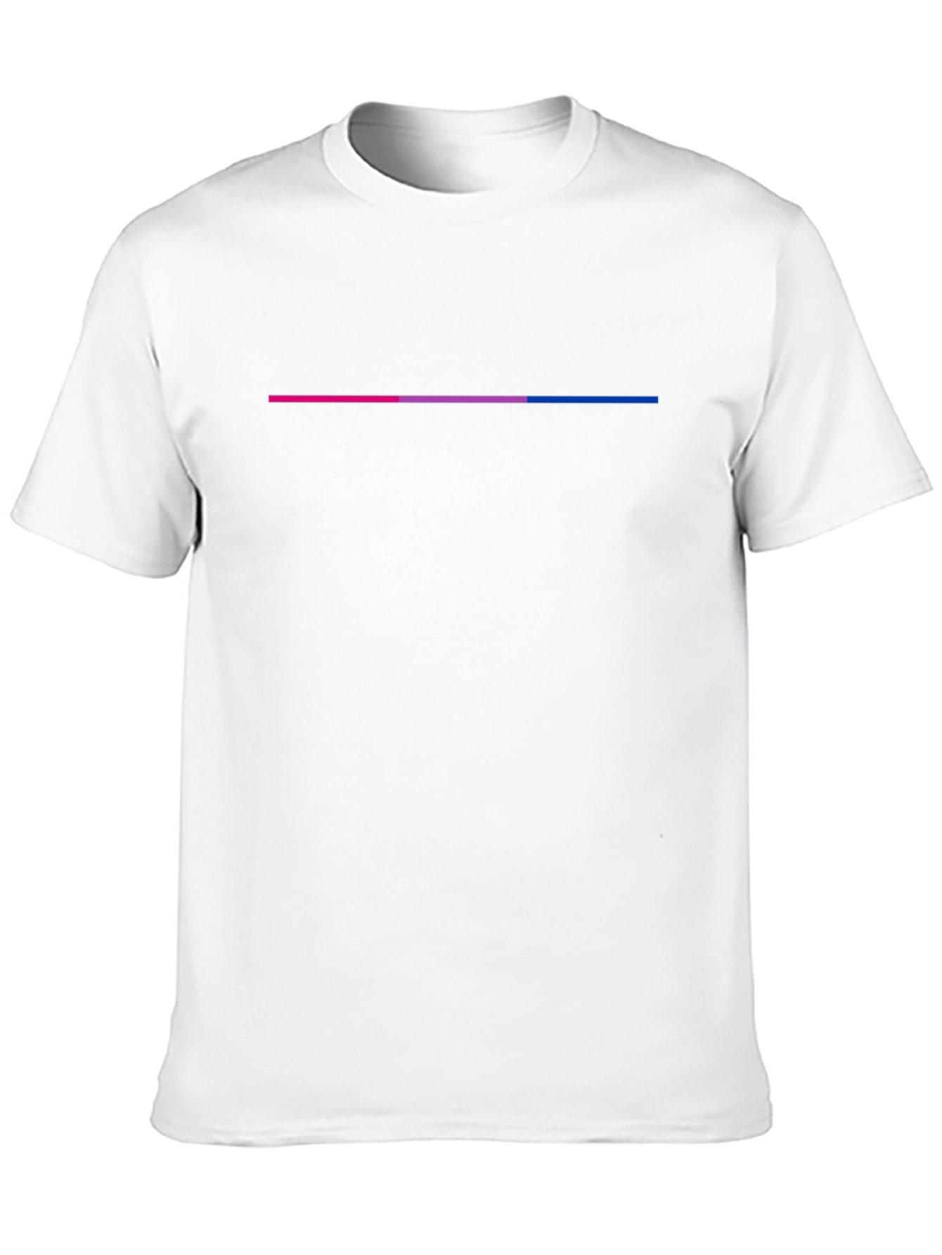 Bisexual Pride Flag T-Shirt - Simple Stylish Design