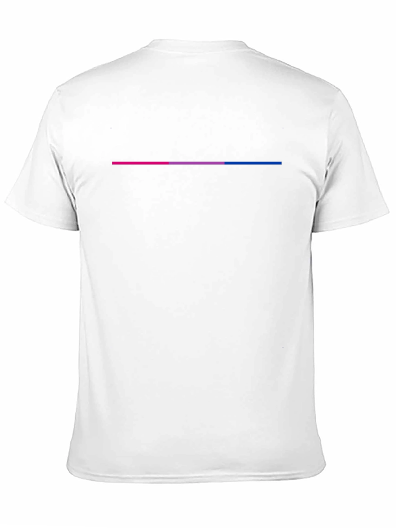 Bisexual Pride Flag T-Shirt - Simple Stylish Design