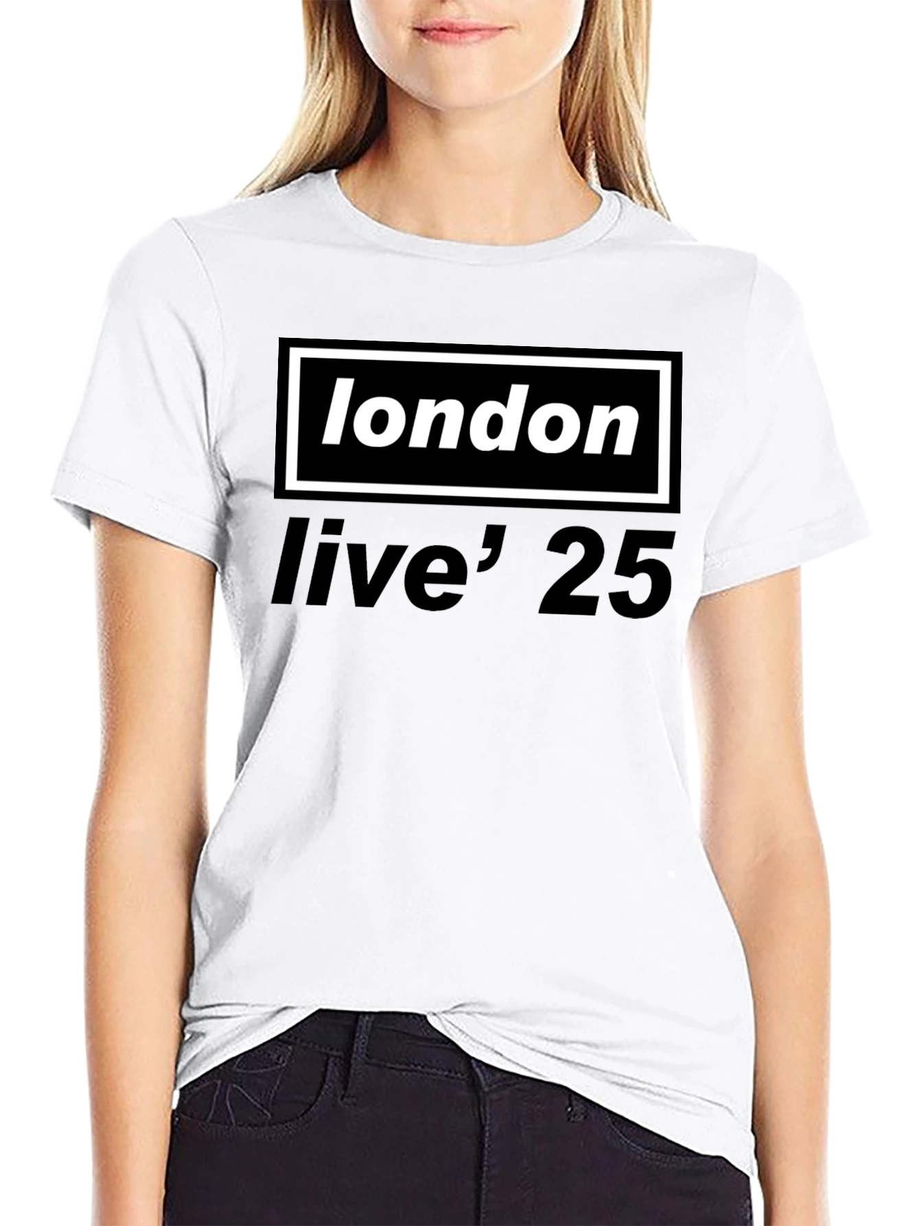 London Live 25 Graphic Tee - Black