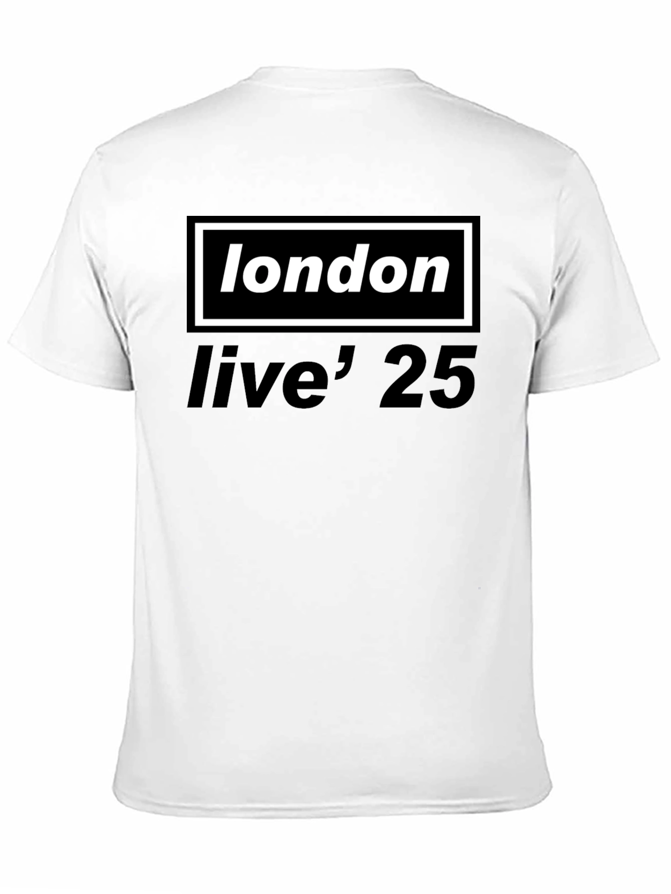 London Live 25 Graphic Tee - Black