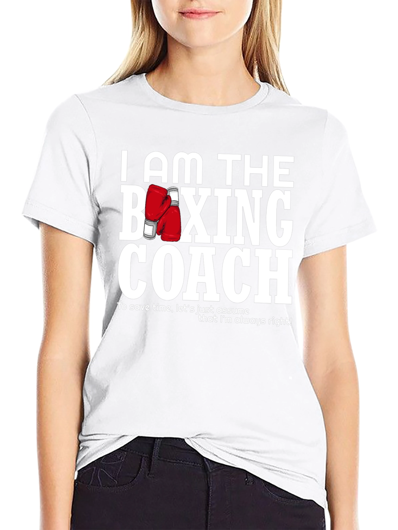 I Am The Boxing Coach Graphic Tee
