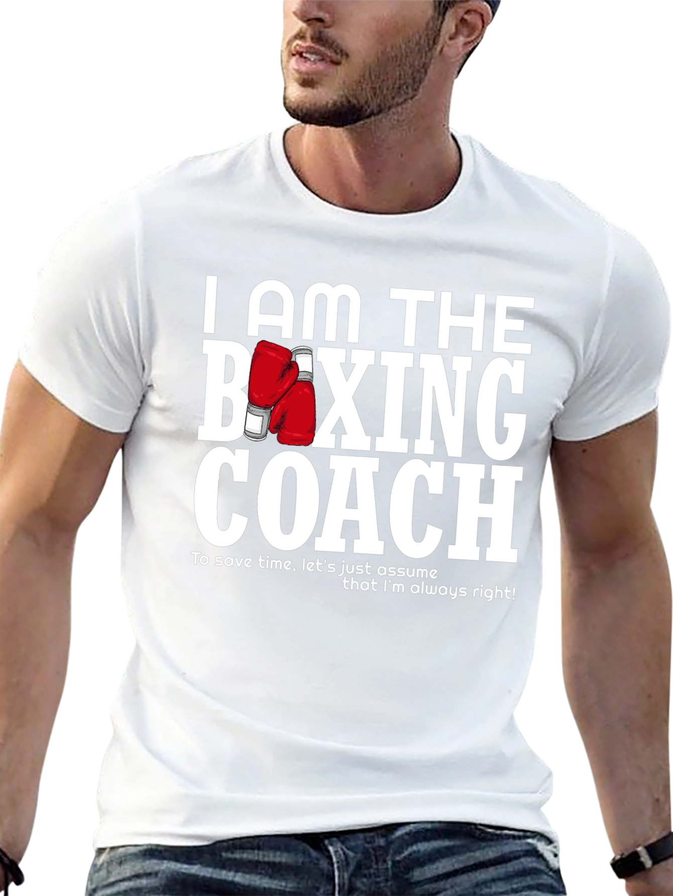 I Am The Boxing Coach Graphic Tee