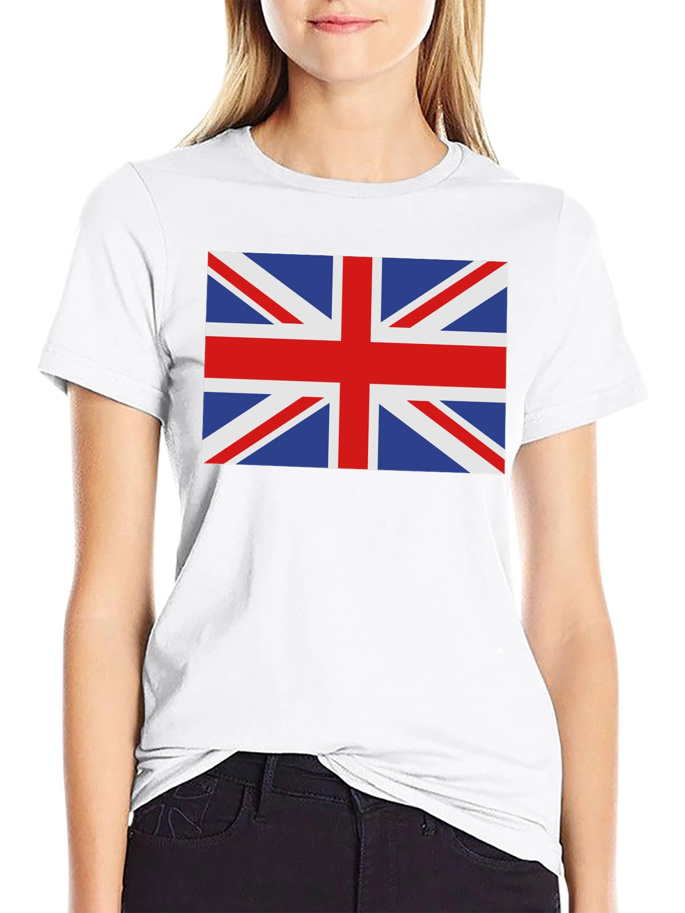 Union Jack Flag Graphic T-Shirt