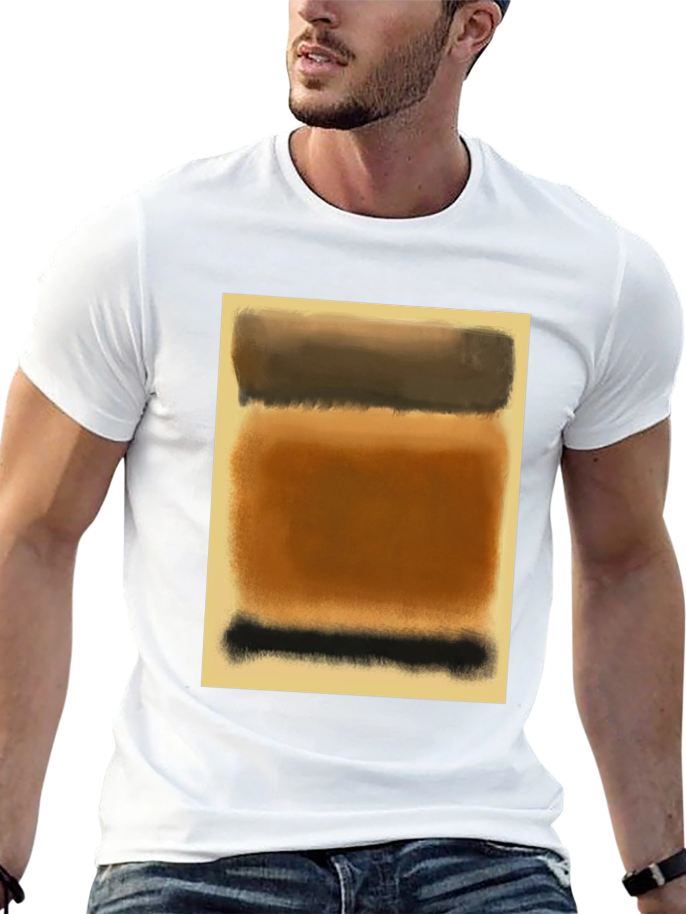 Rothko Inspired Abstract Art T-Shirt