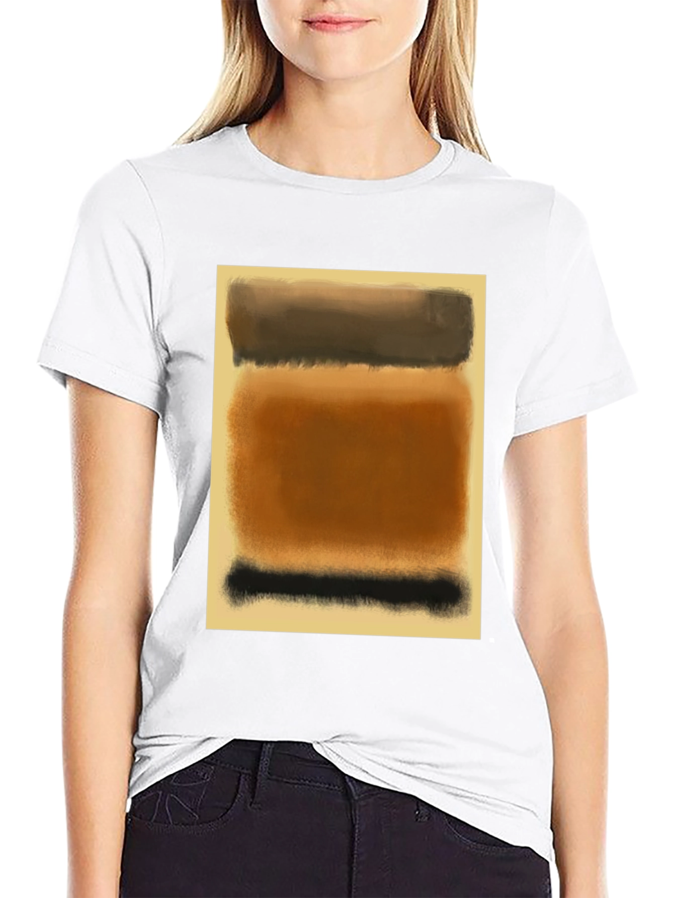 Rothko Inspired Abstract Art T-Shirt