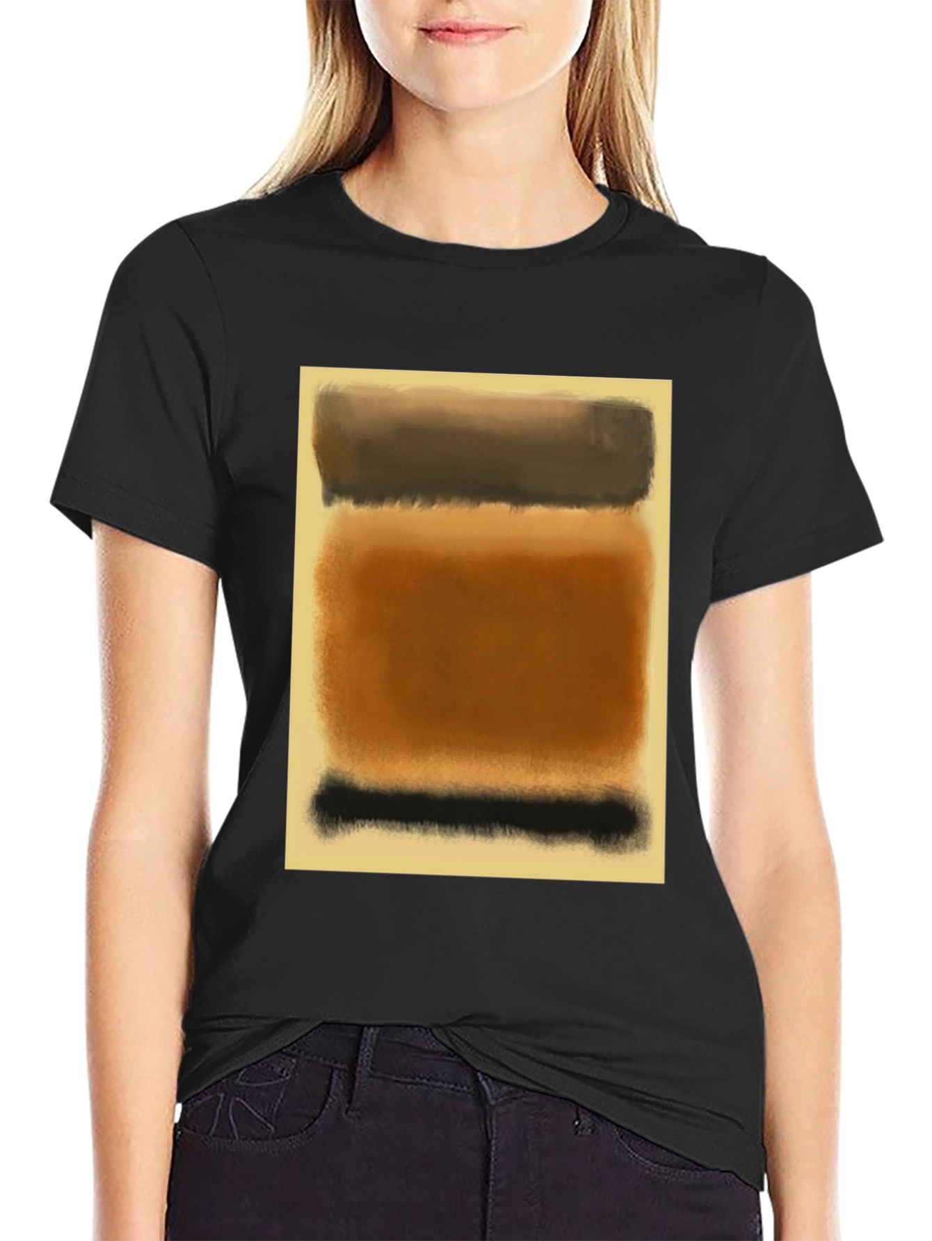 Rothko Inspired Abstract Art T-Shirt