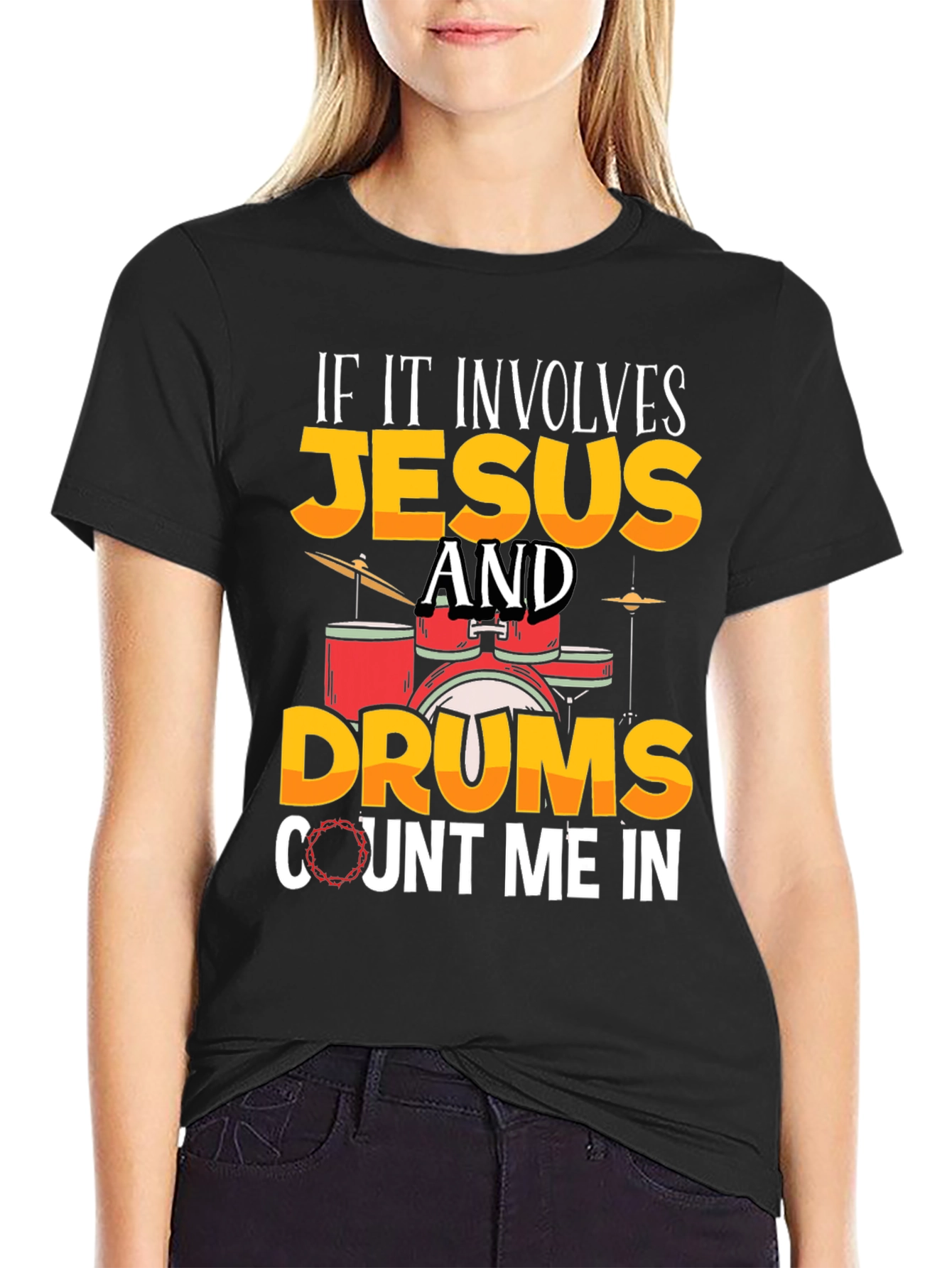 Jesus and Drums T-Shirt